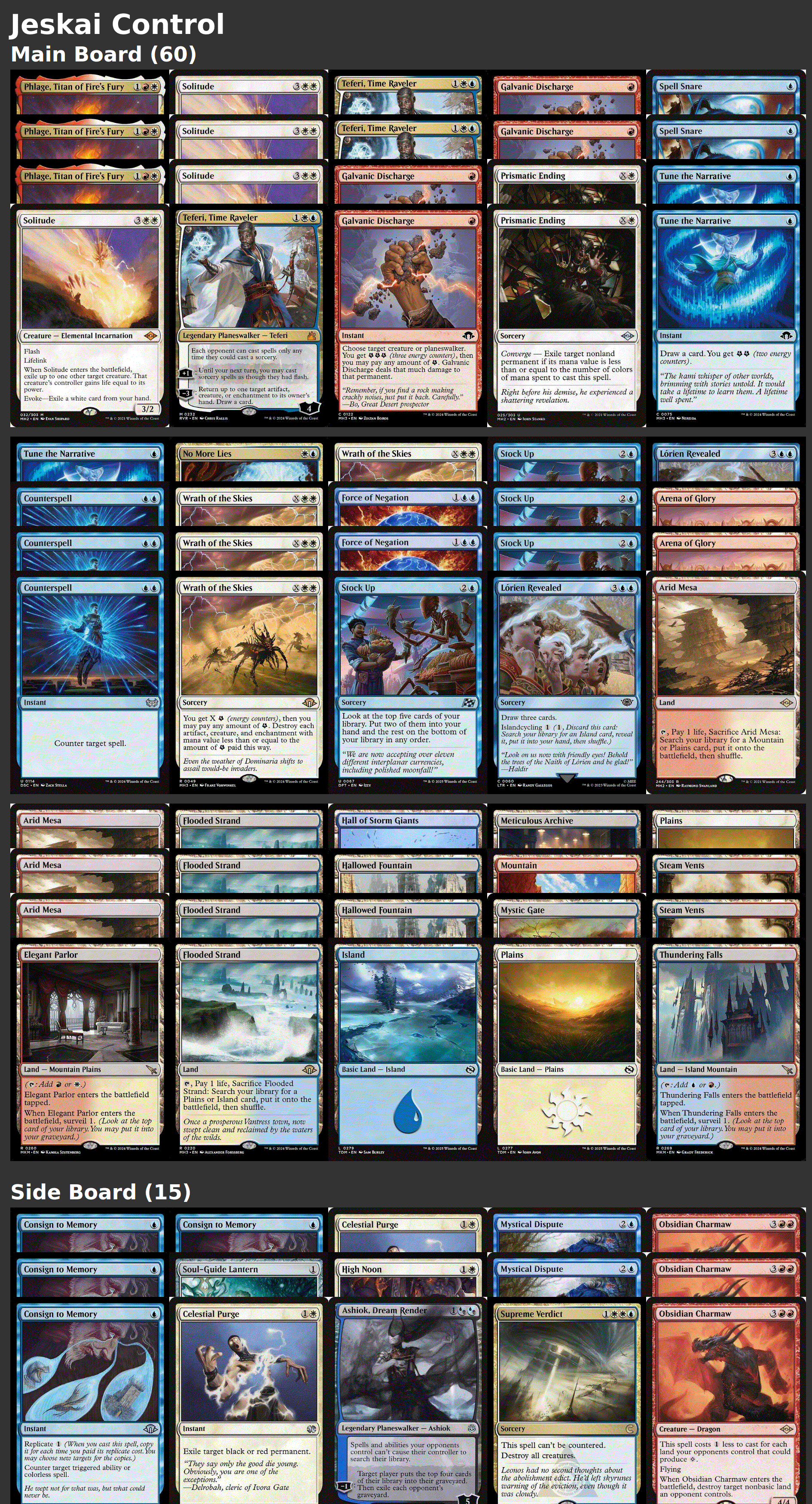 Jeskai Control