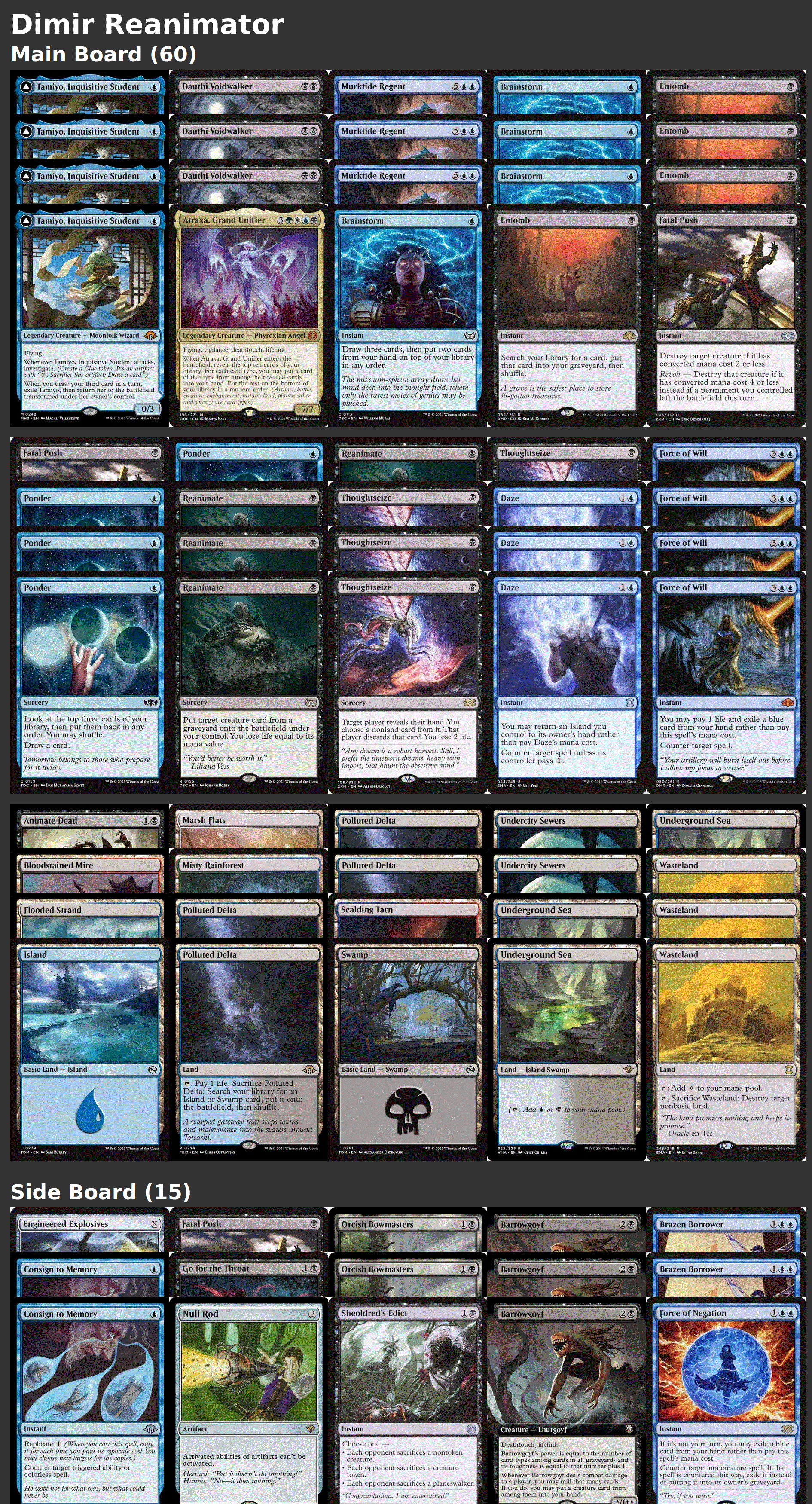 Dimir Reanimator