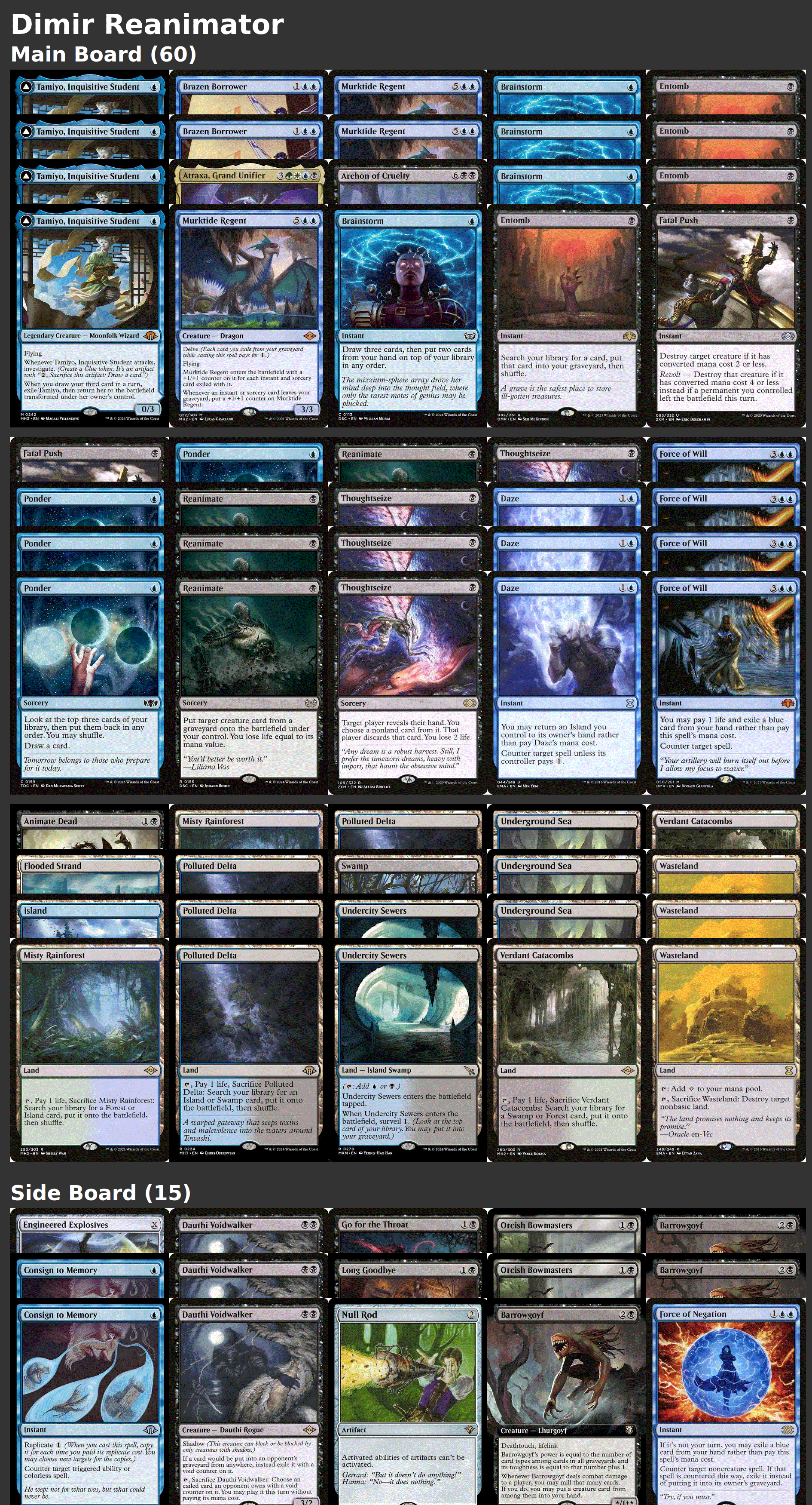 Dimir Reanimator