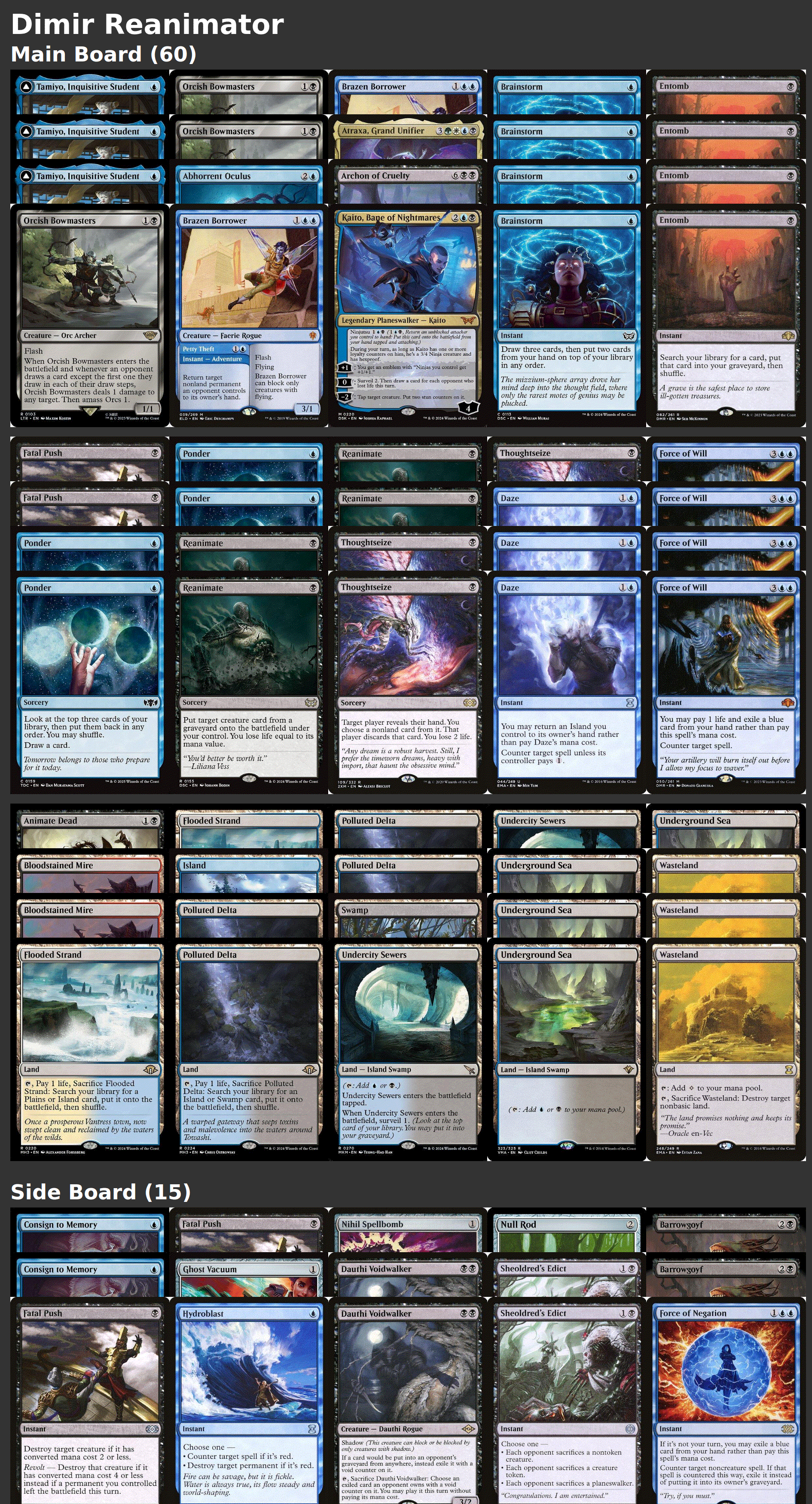 Dimir Reanimator