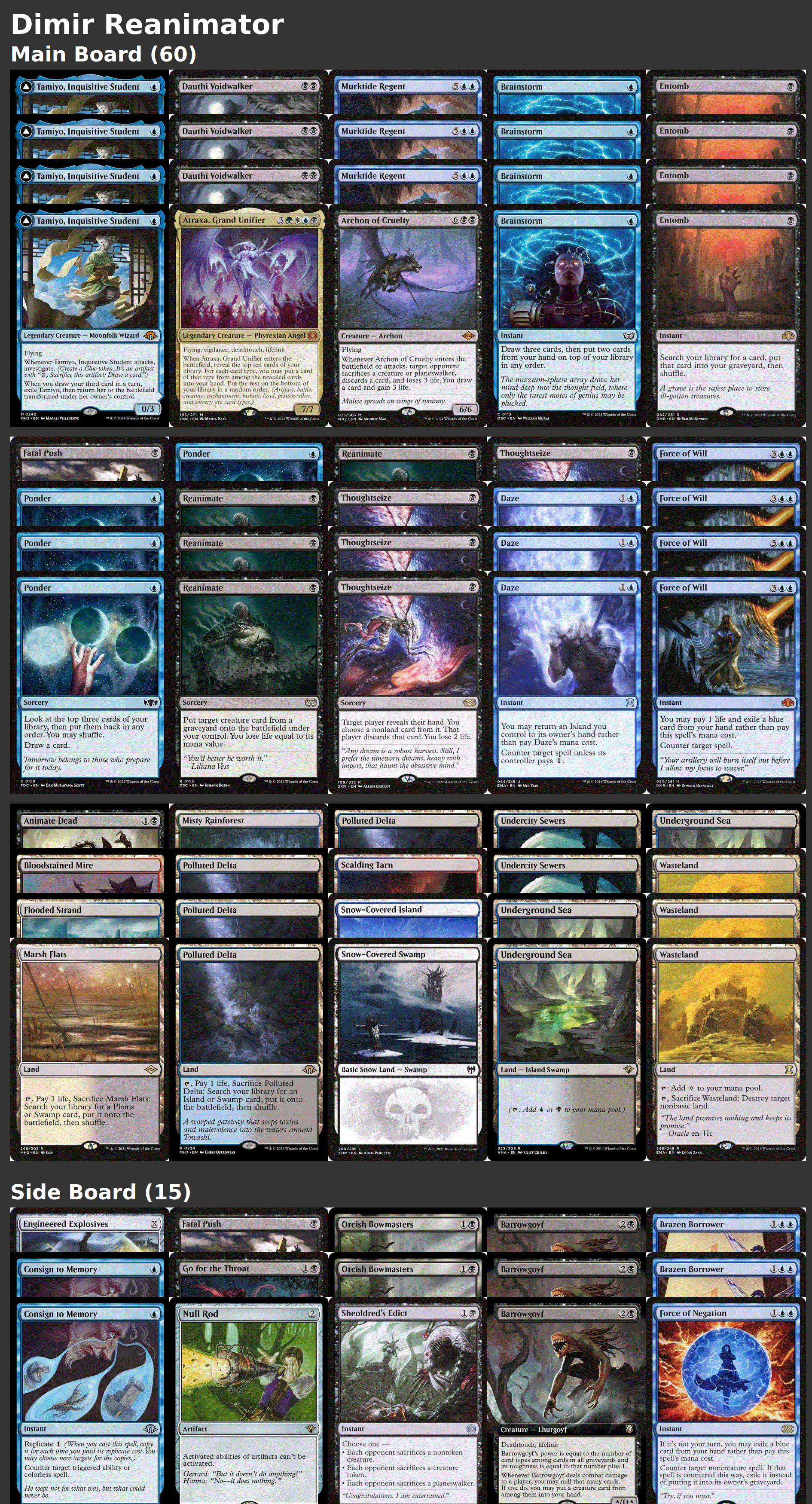 Dimir Reanimator