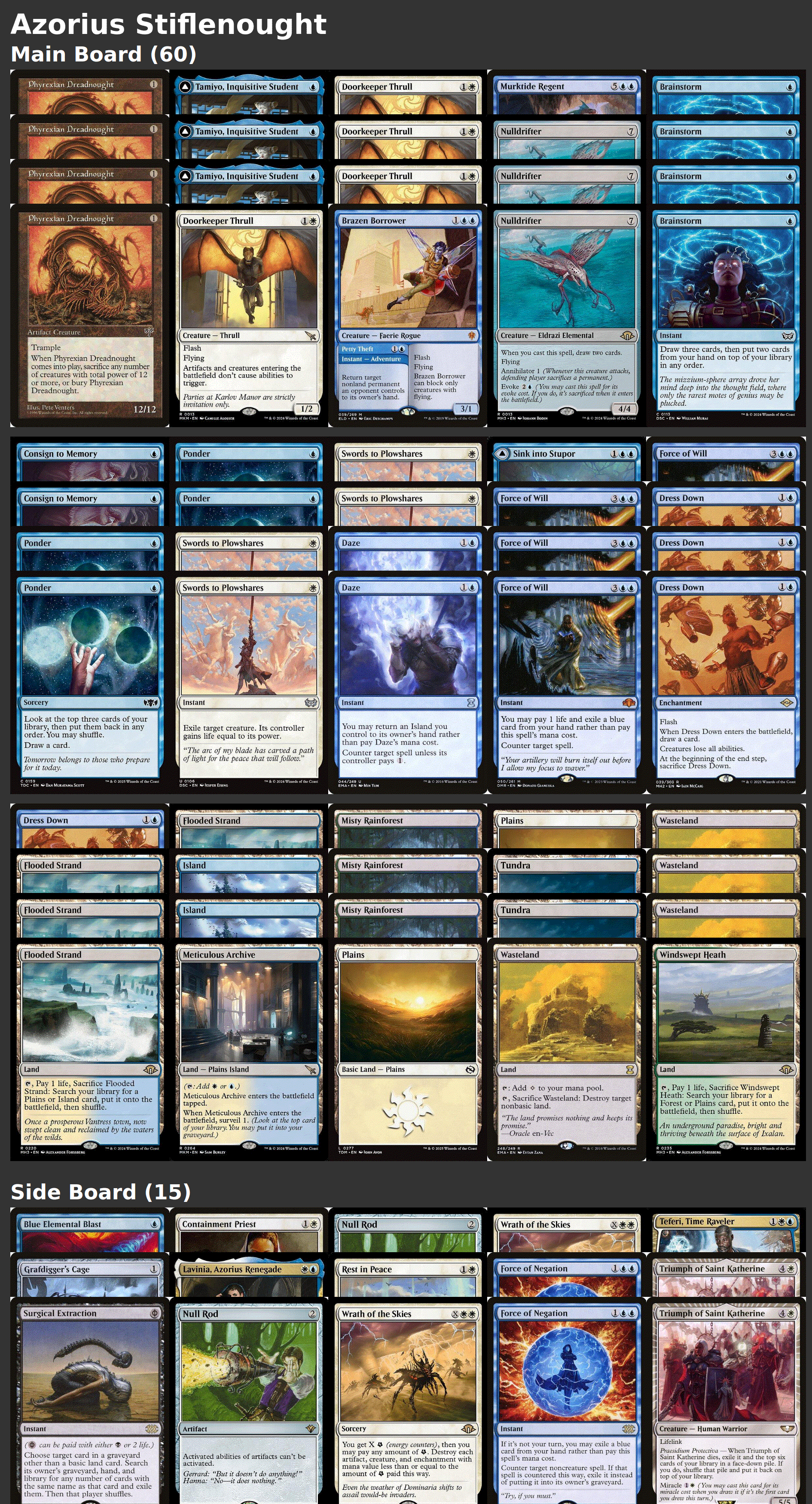 Azorius Stiflenought