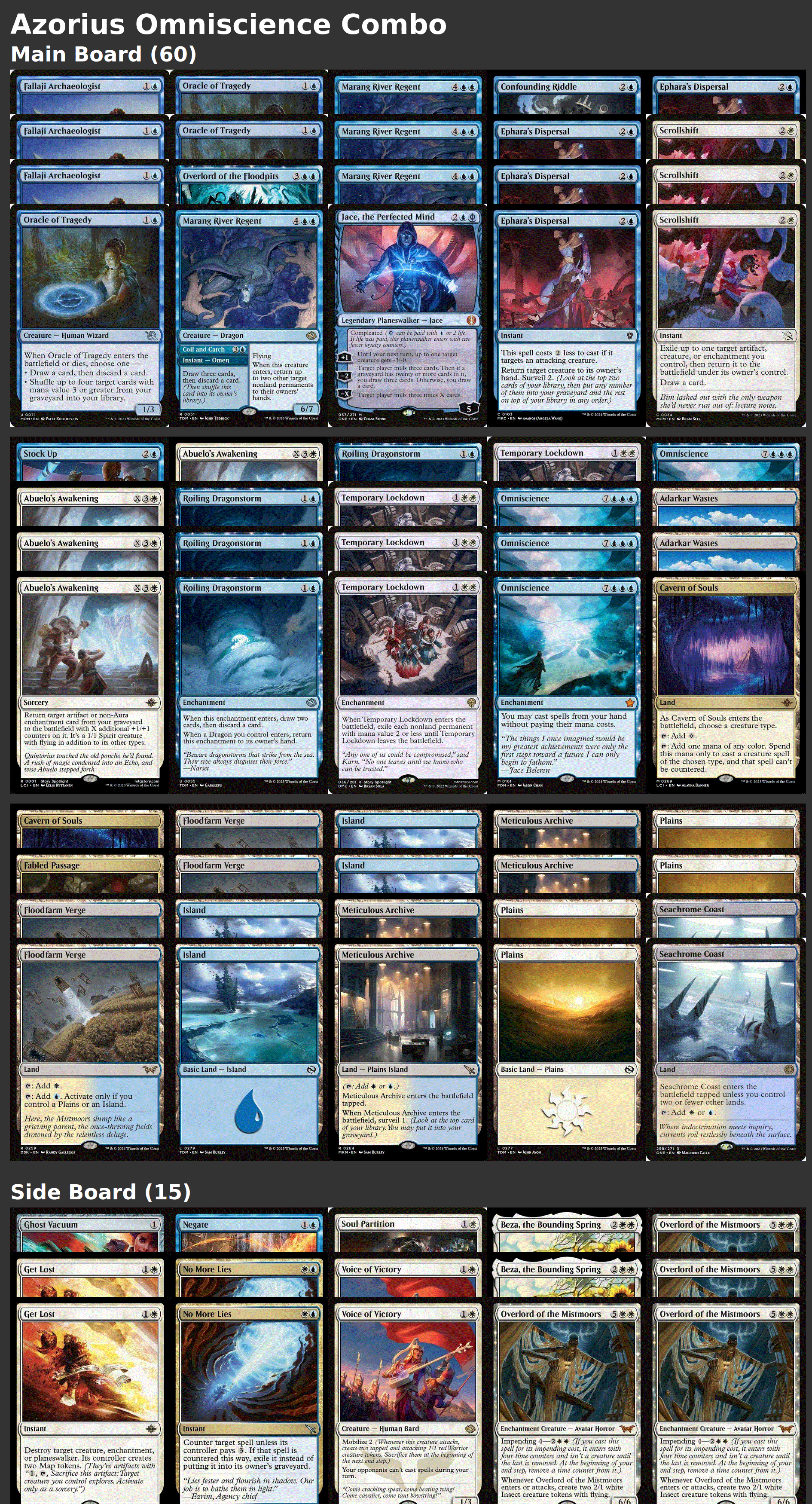 Azorius Omniscience Combo