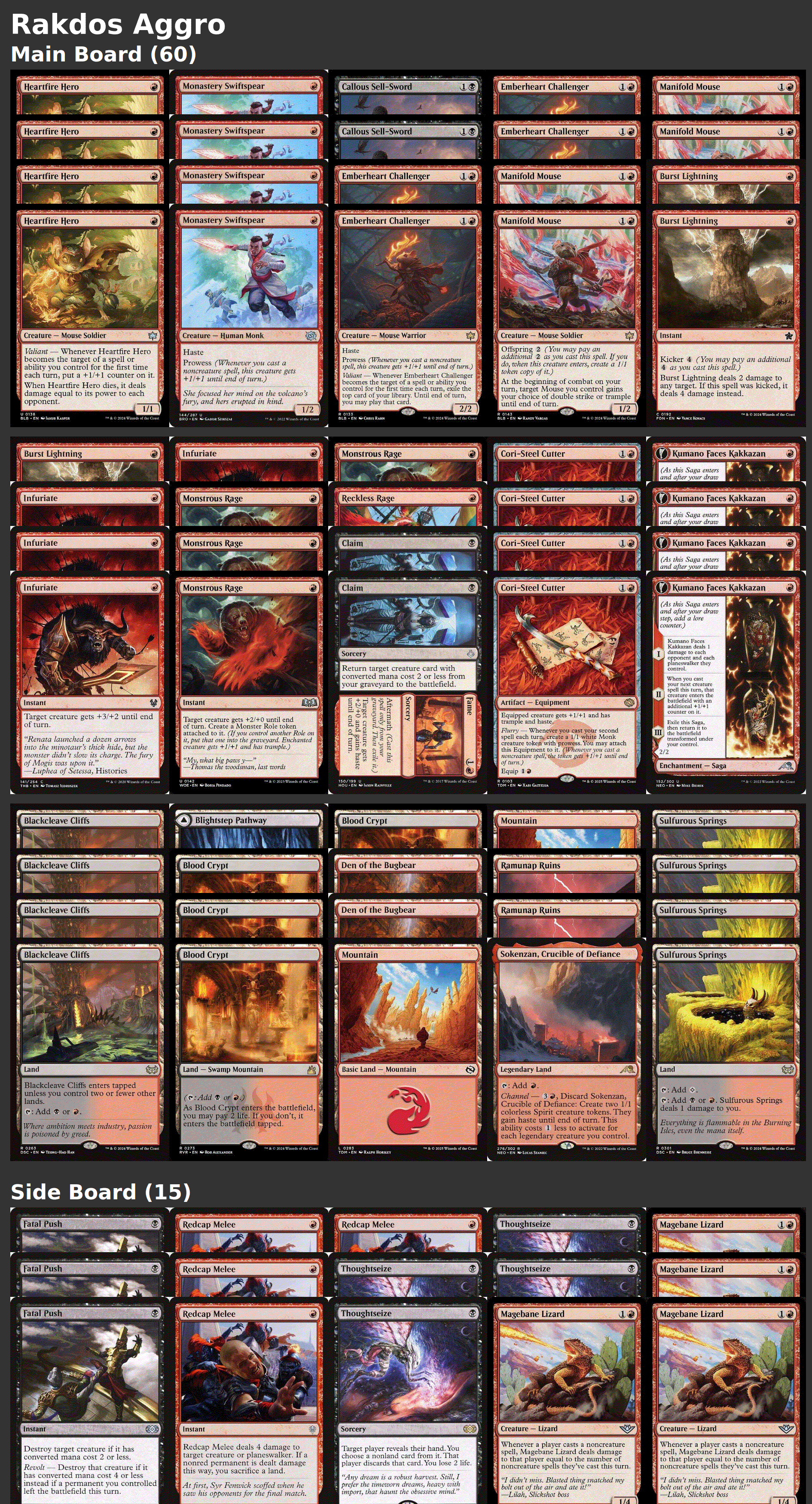 Rakdos Aggro