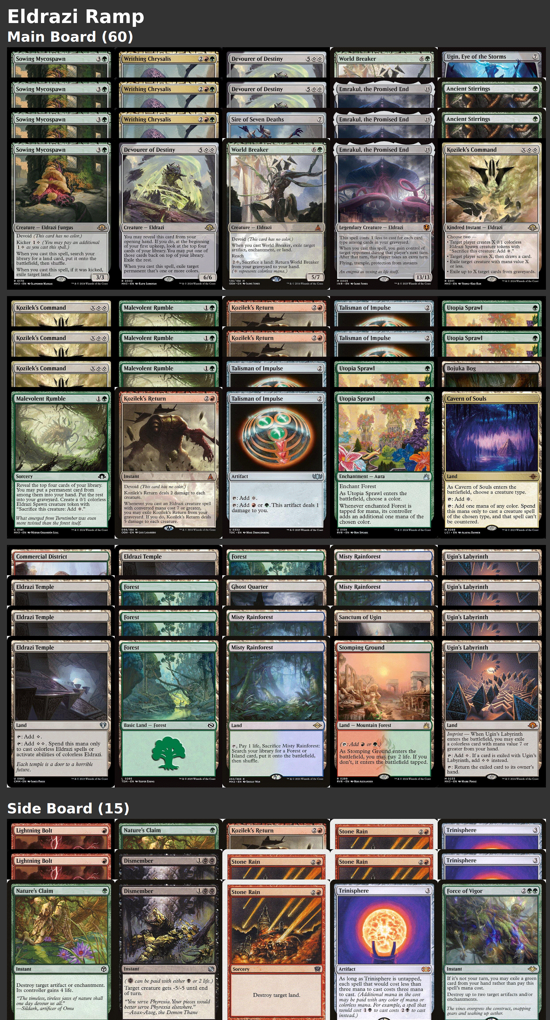 Eldrazi Ramp