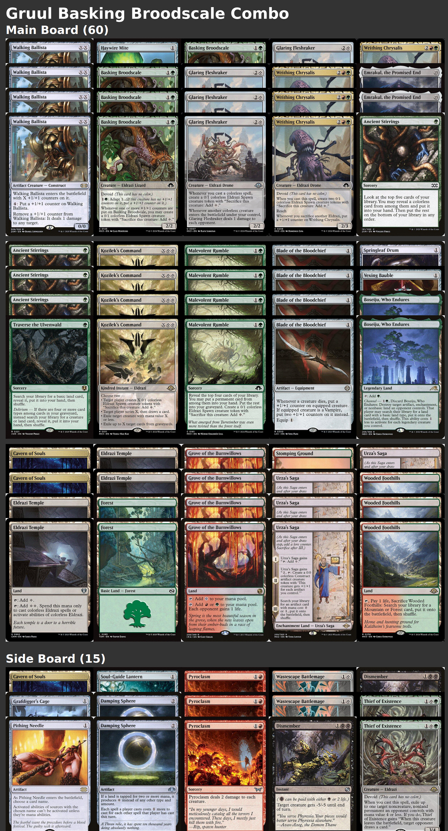 Gruul Basking Broodscale Combo