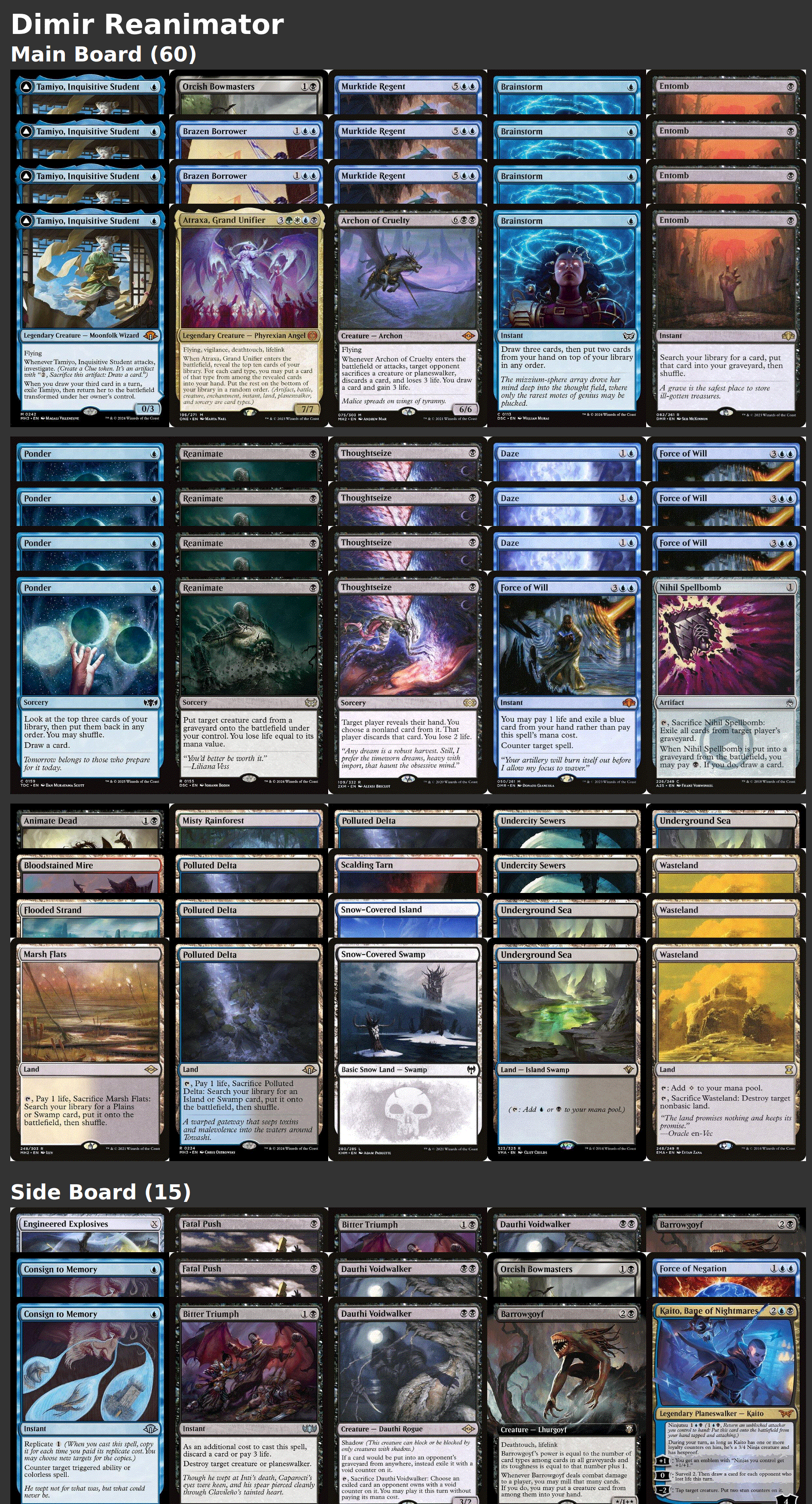 Dimir Reanimator