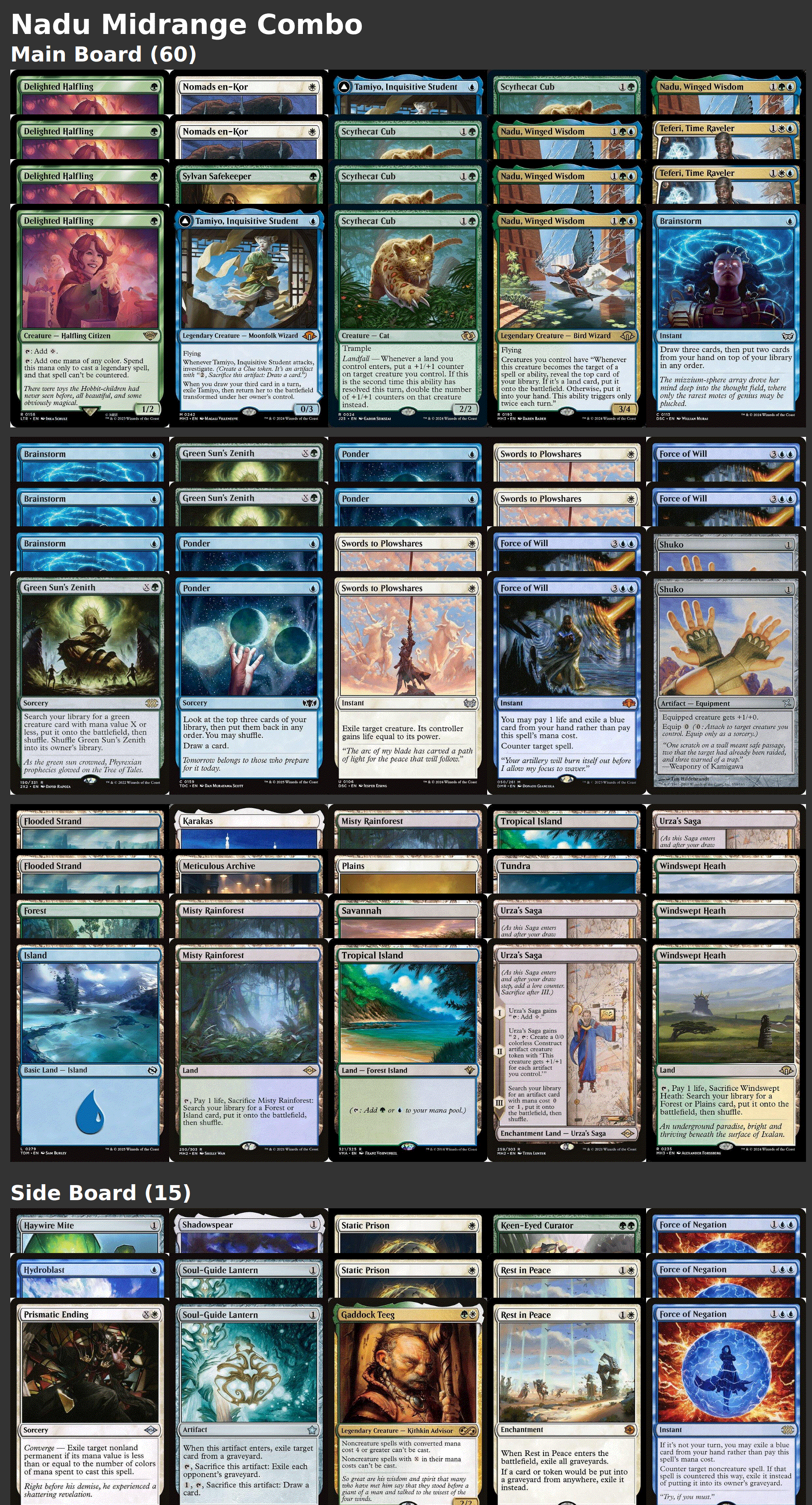 Nadu Midrange Combo