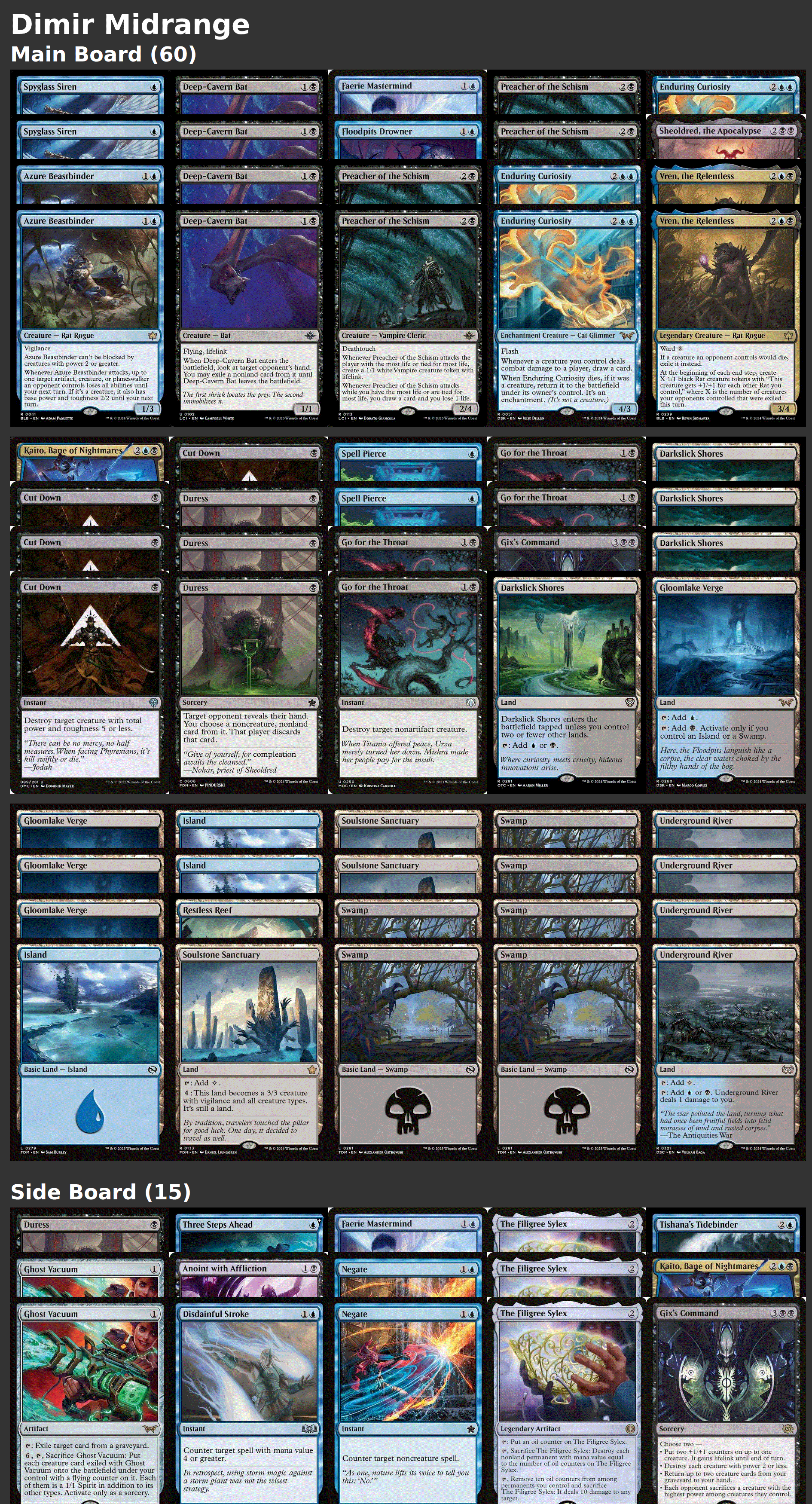 Dimir Midrange