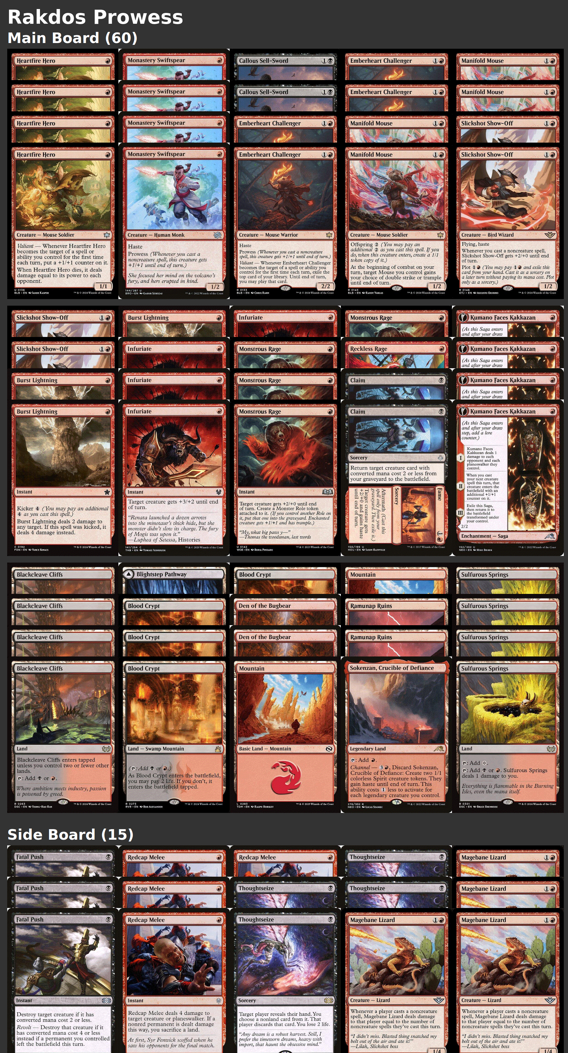 Rakdos Prowess