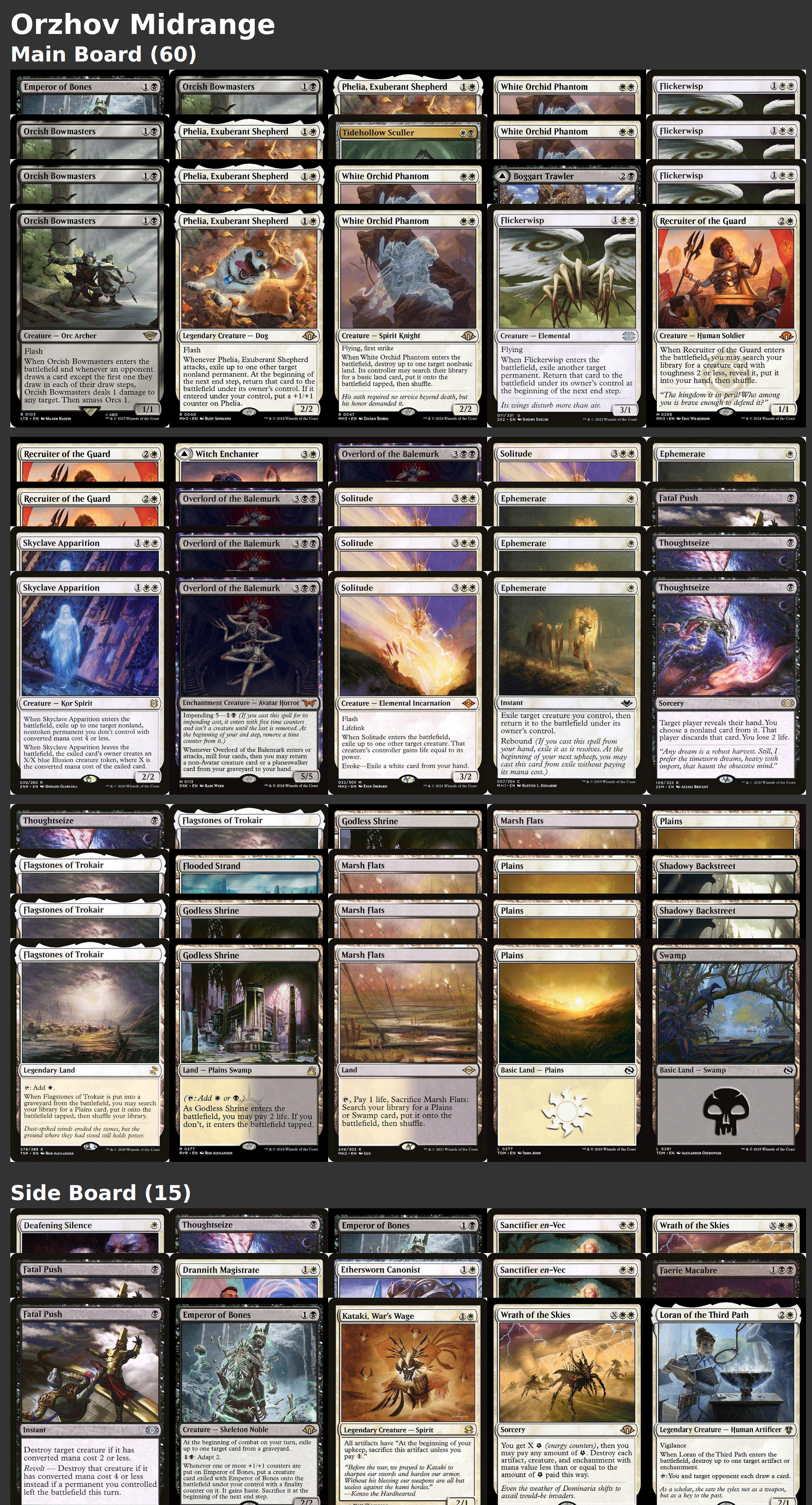 Orzhov Midrange