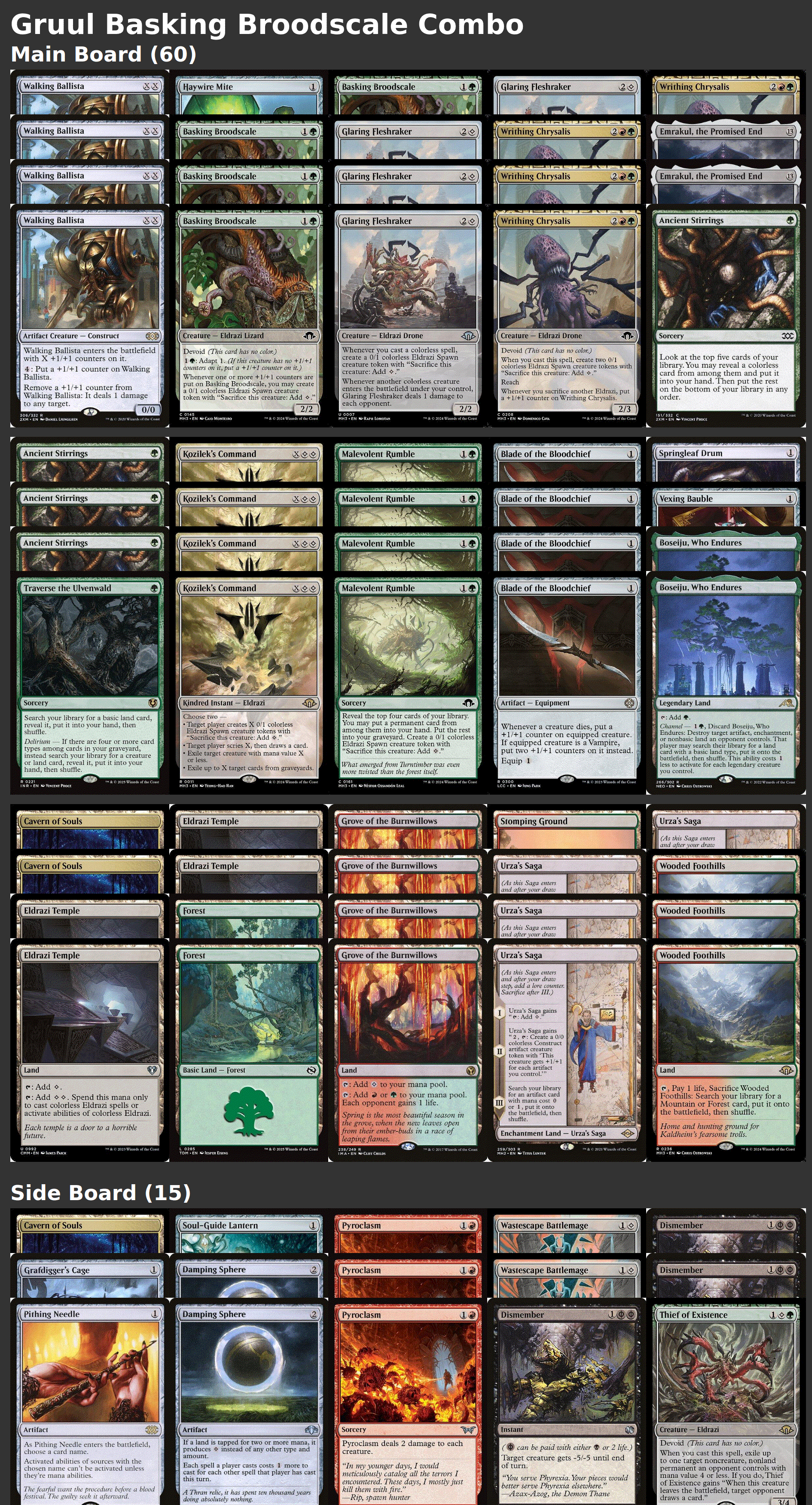 Gruul Basking Broodscale Combo
