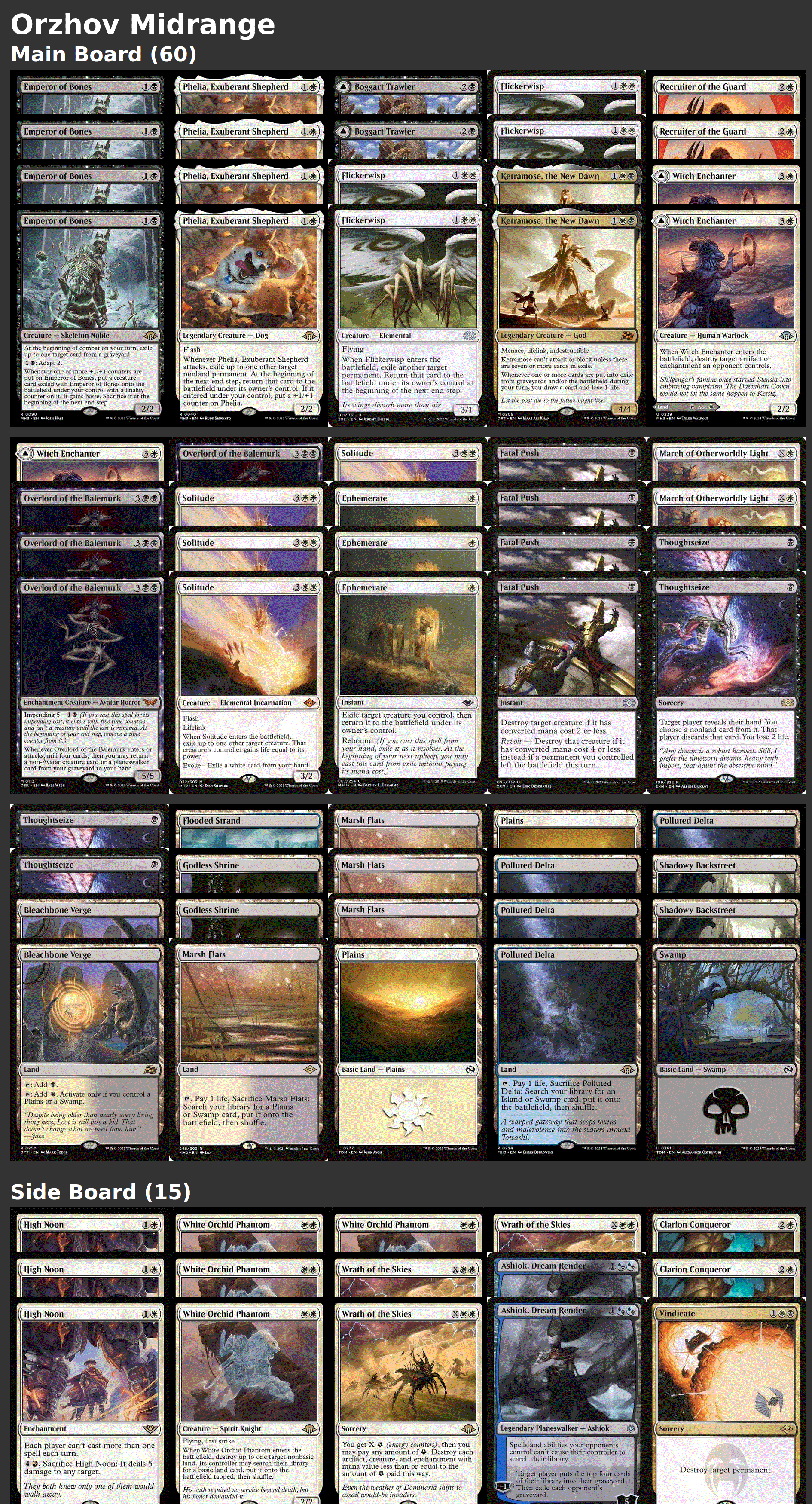 Orzhov Midrange