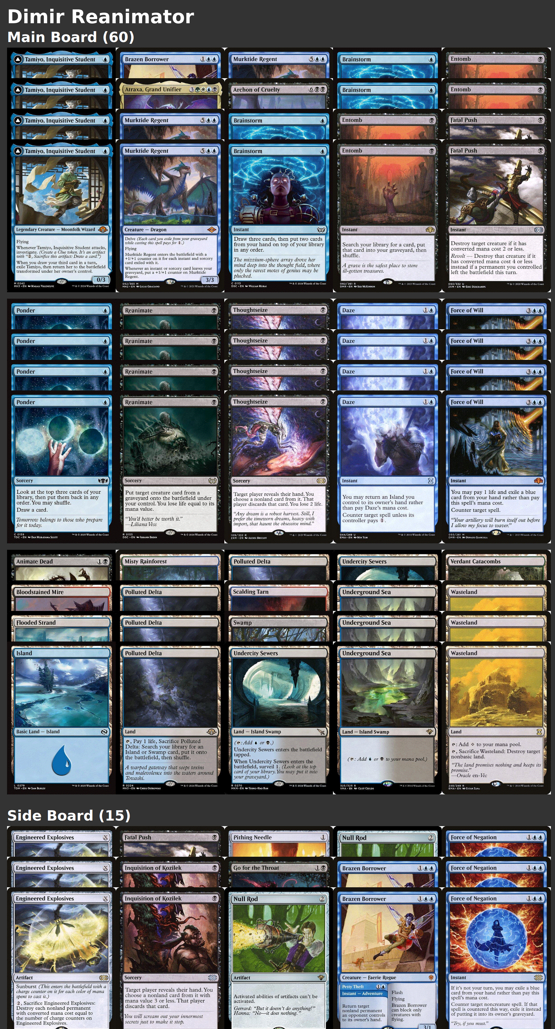 Dimir Reanimator
