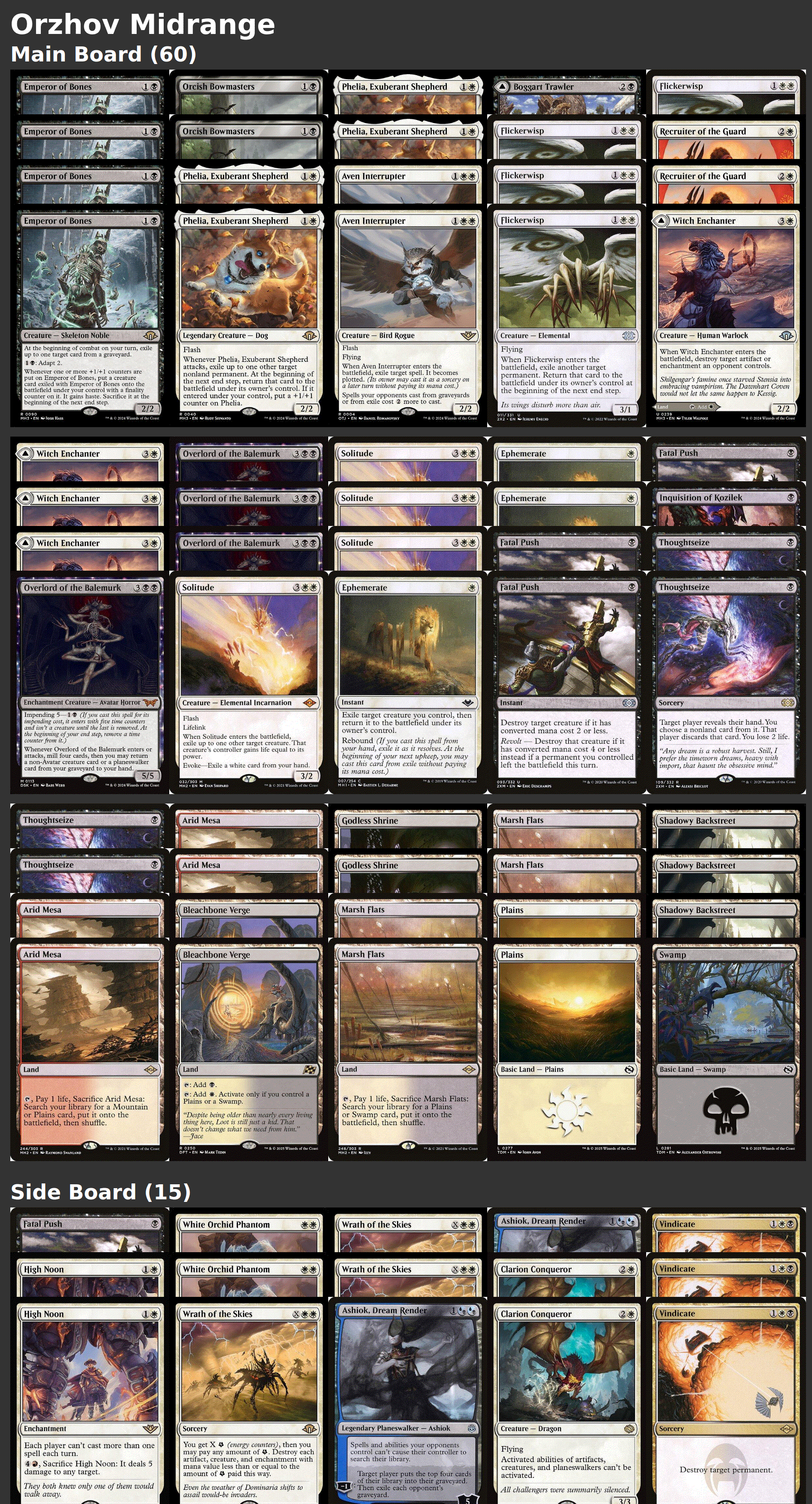 Orzhov Midrange
