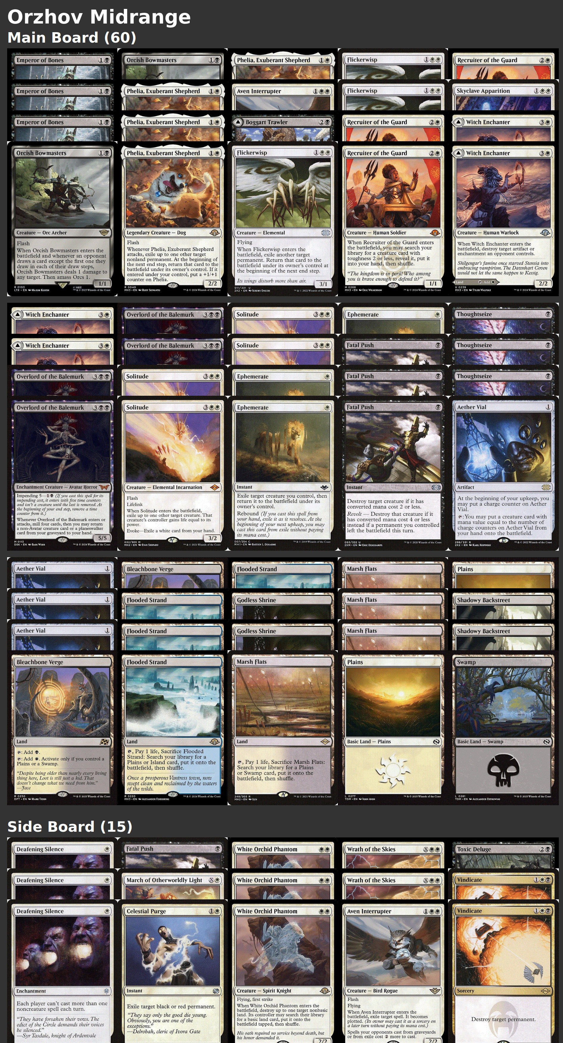 Orzhov Midrange