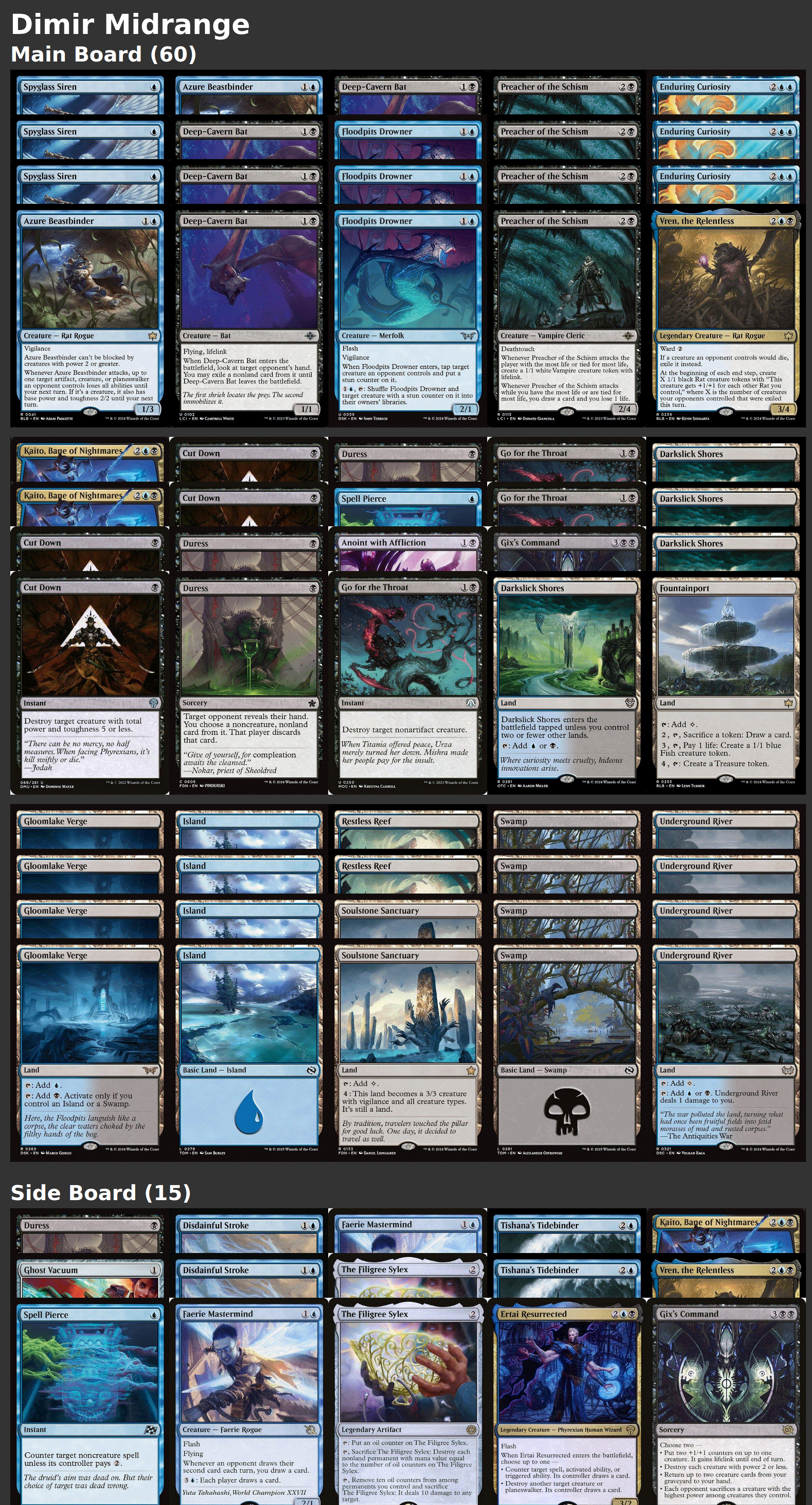 Dimir Midrange