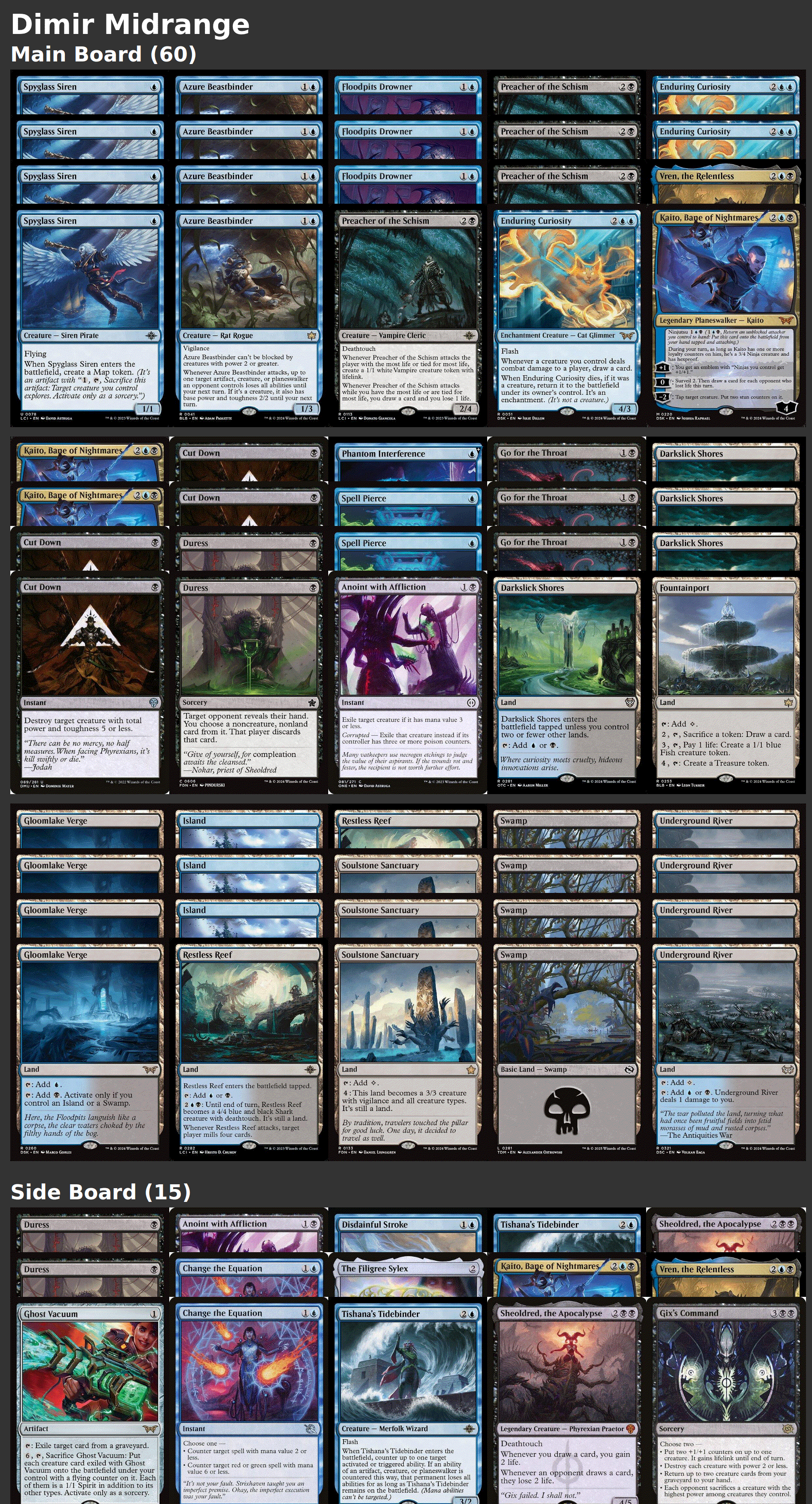 Dimir Midrange