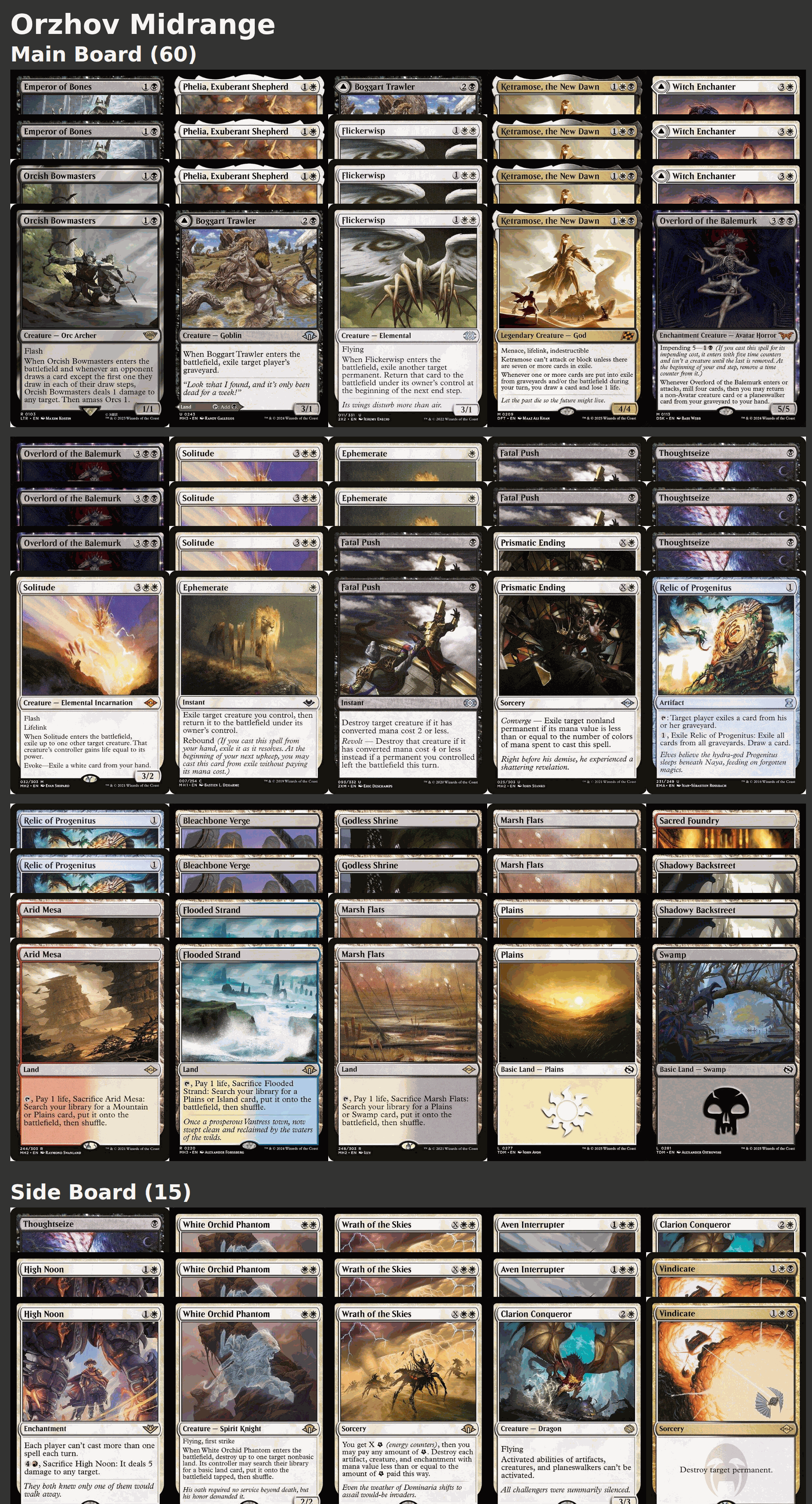 Orzhov Midrange