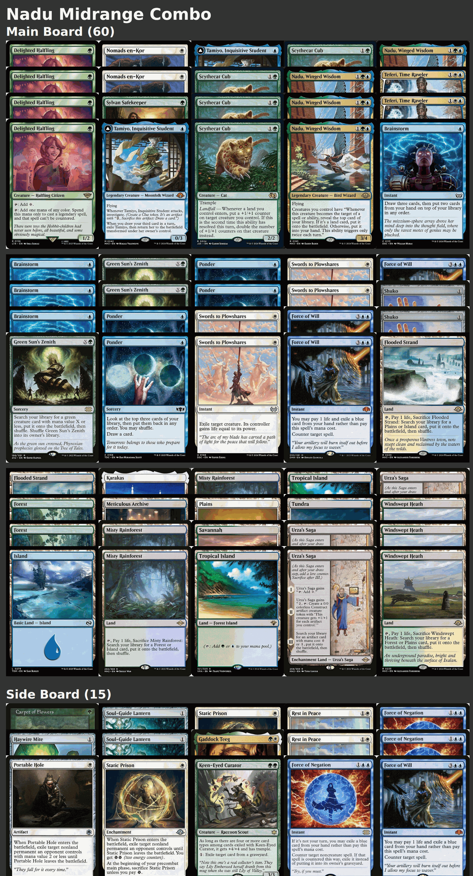 Nadu Midrange Combo