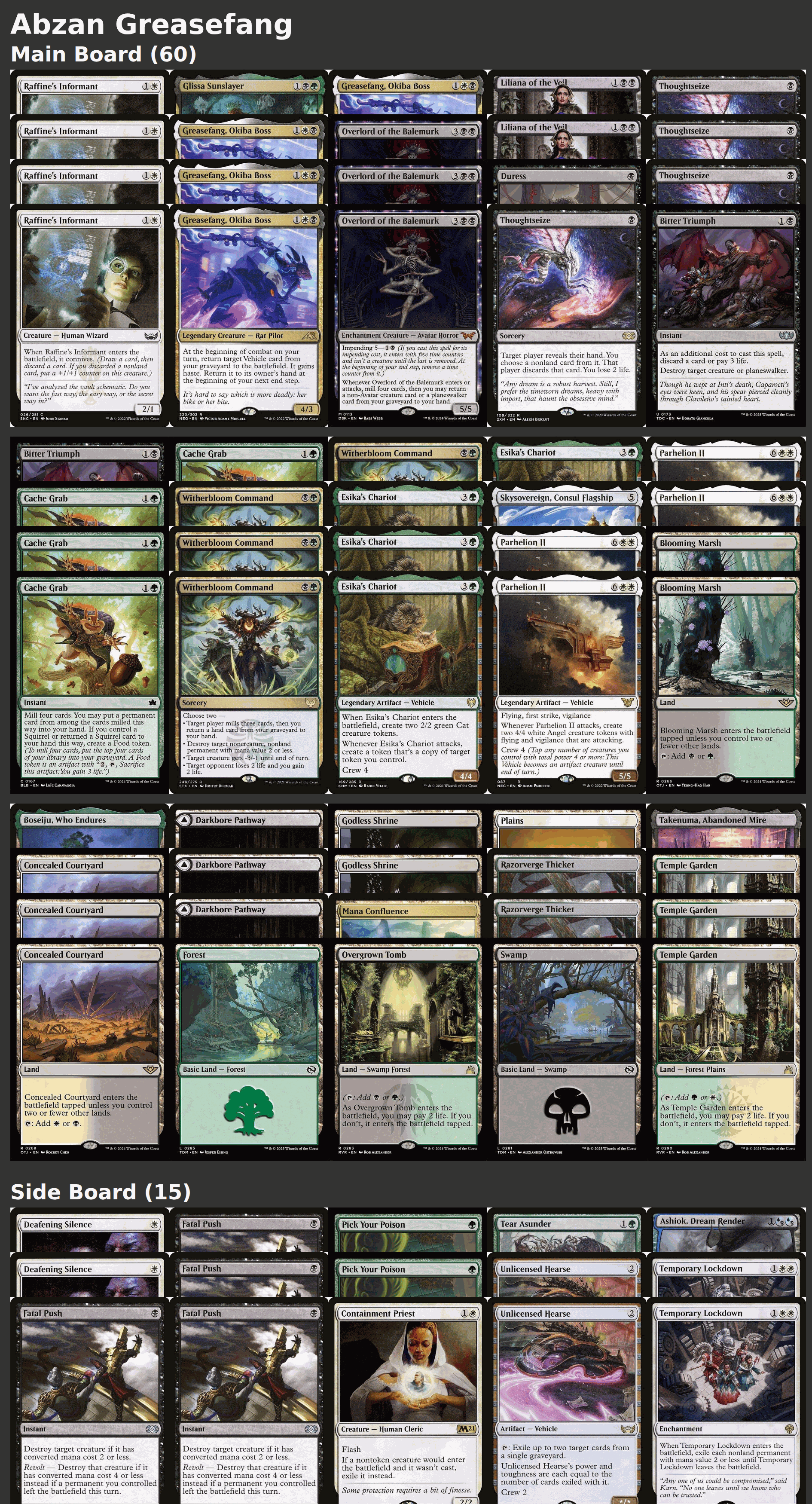 Abzan Greasefang