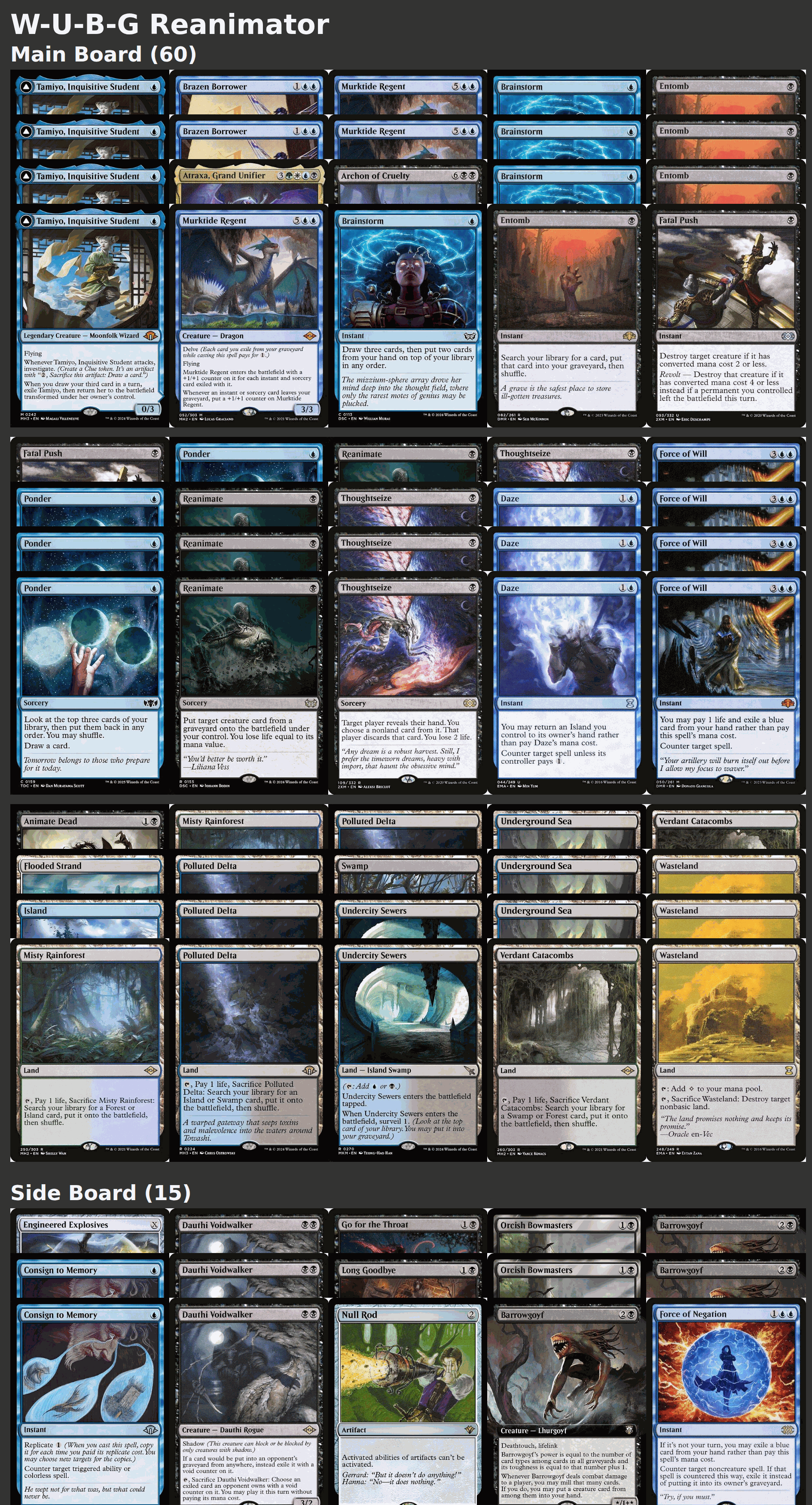 W-U-B-G Reanimator