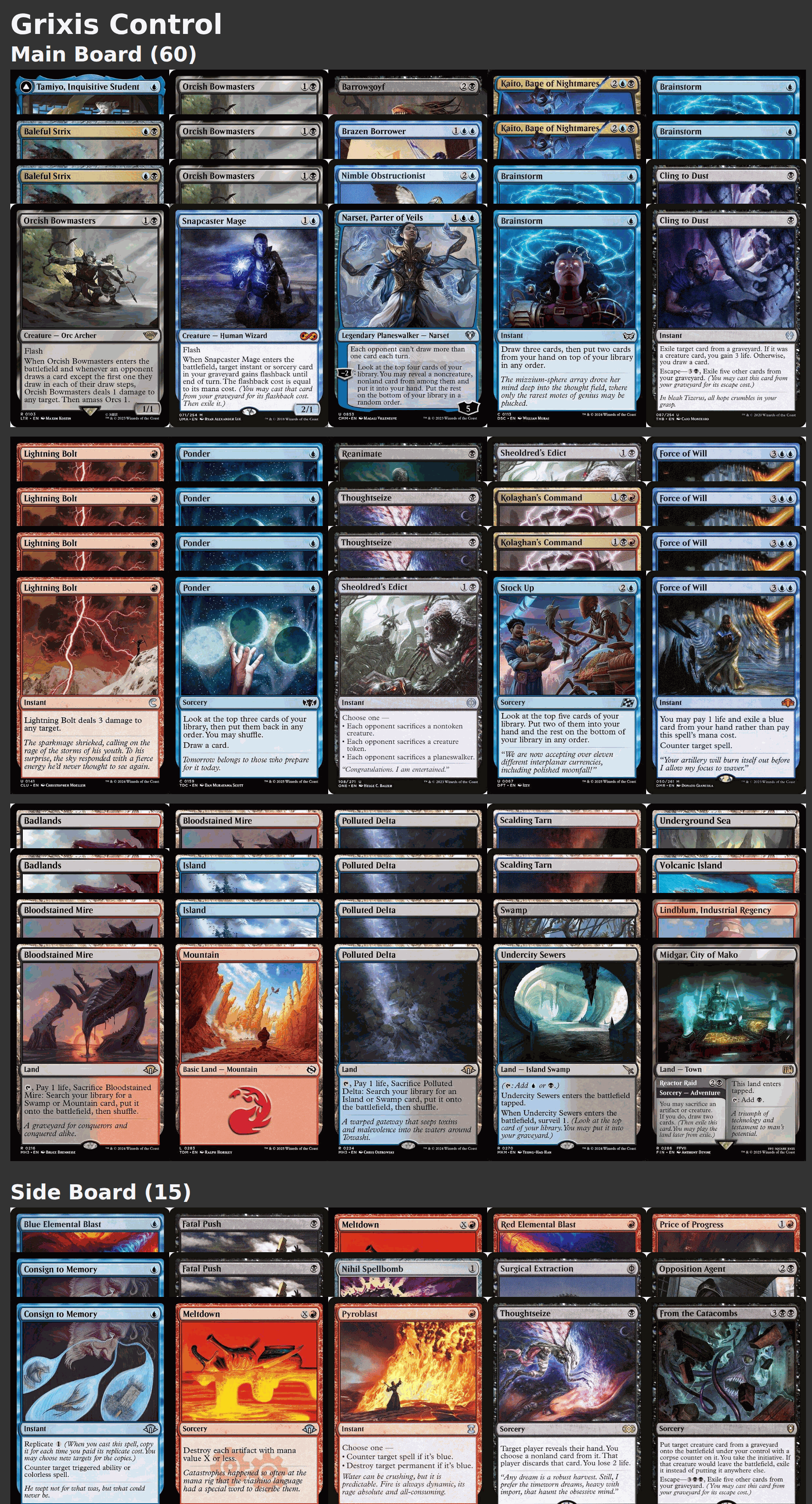 Grixis Control