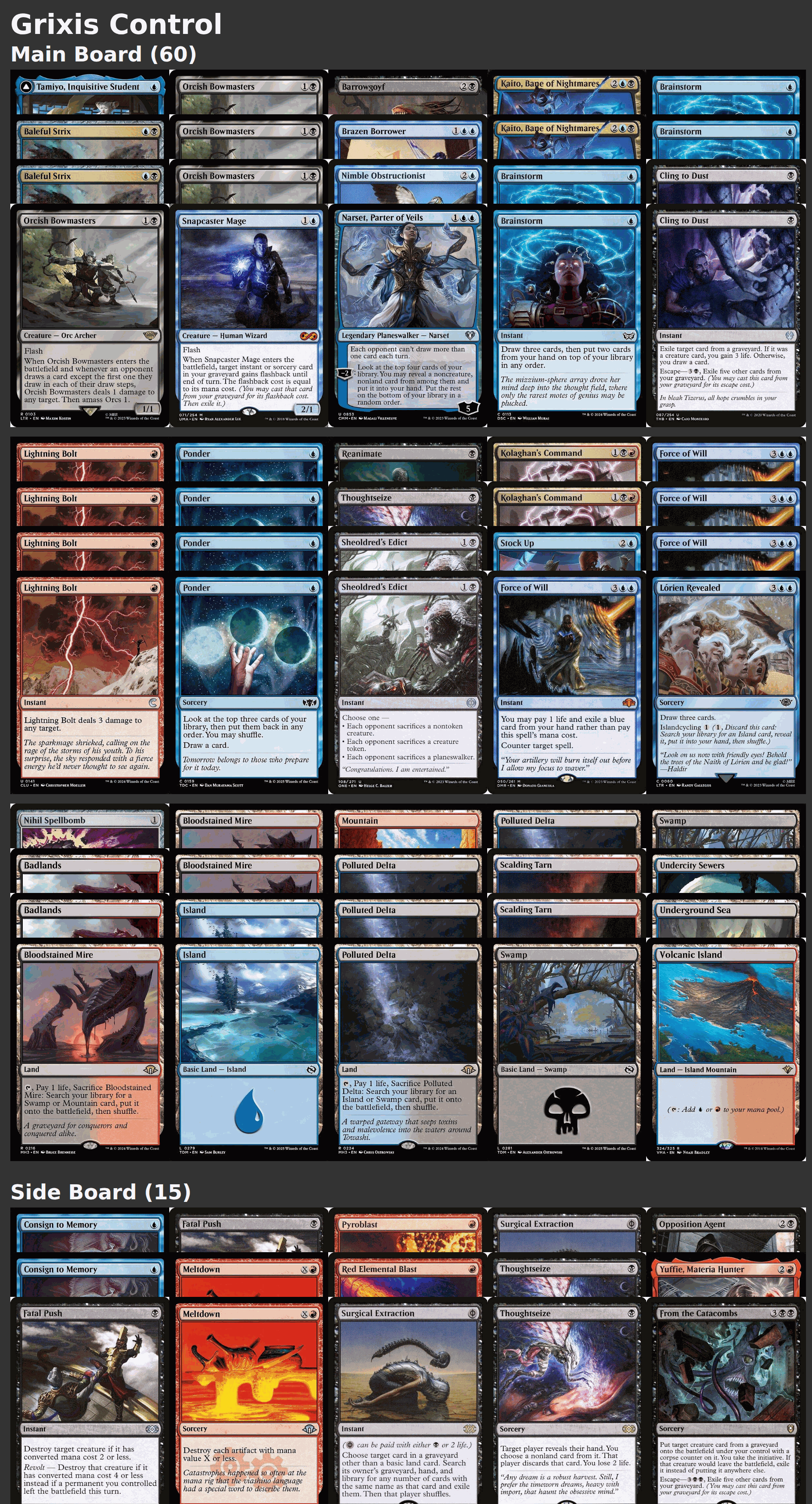 Grixis Control