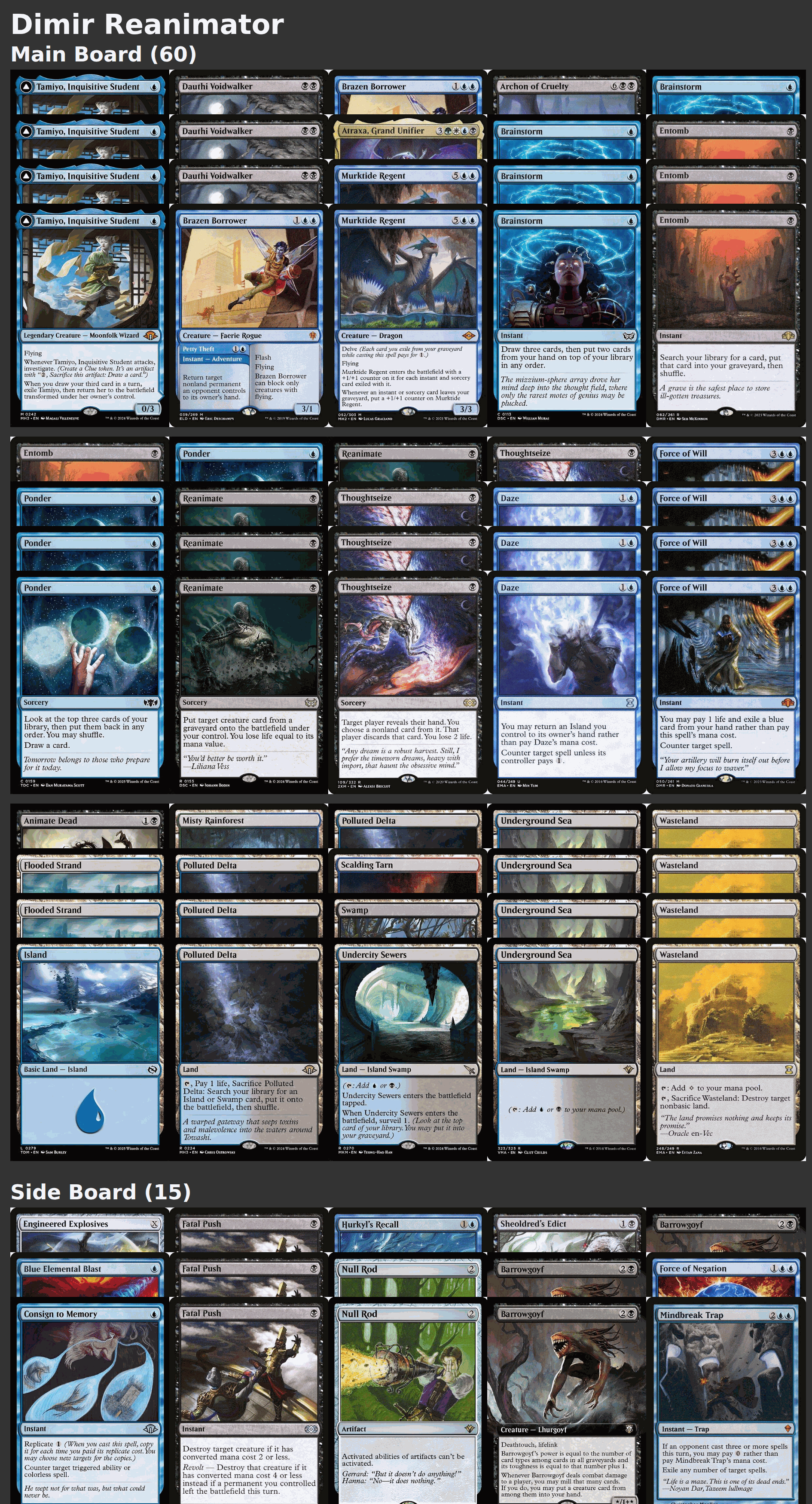 Dimir Reanimator