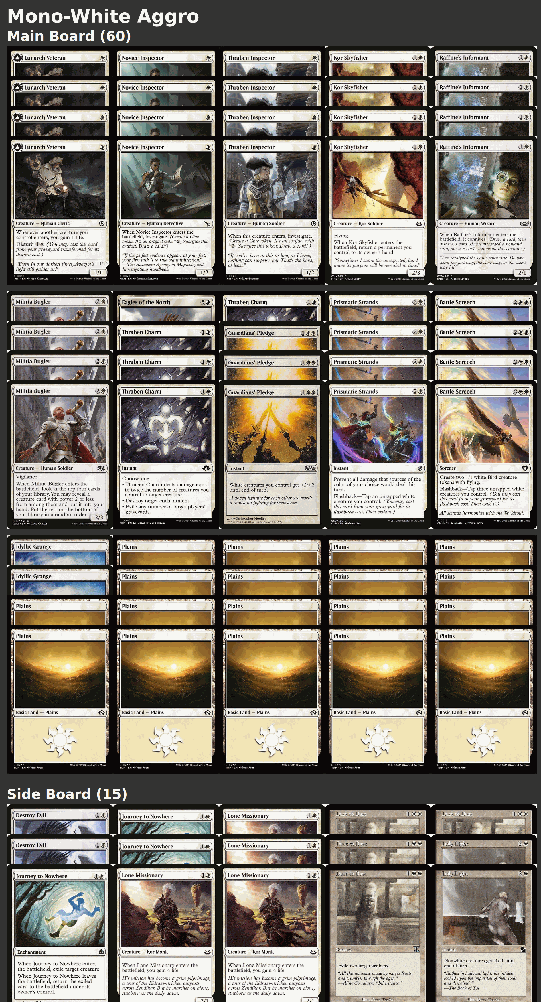 Mono-White Aggro