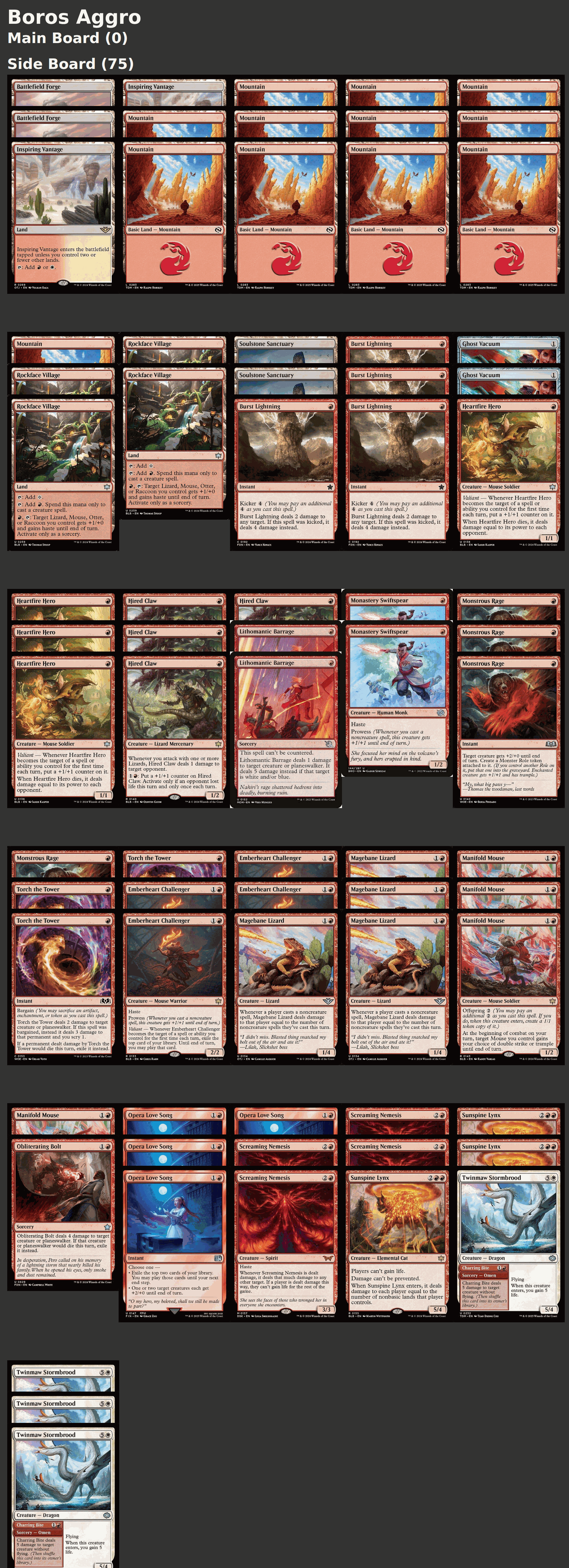 Boros Aggro
