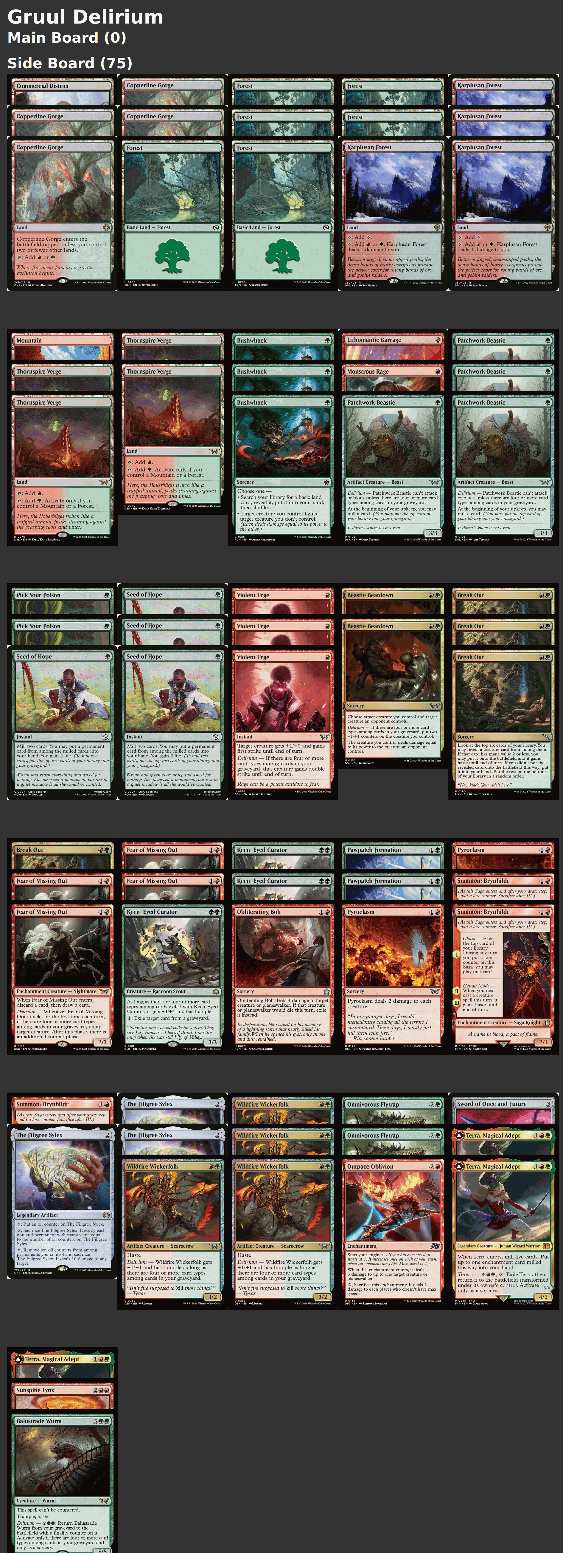 Gruul Delirium