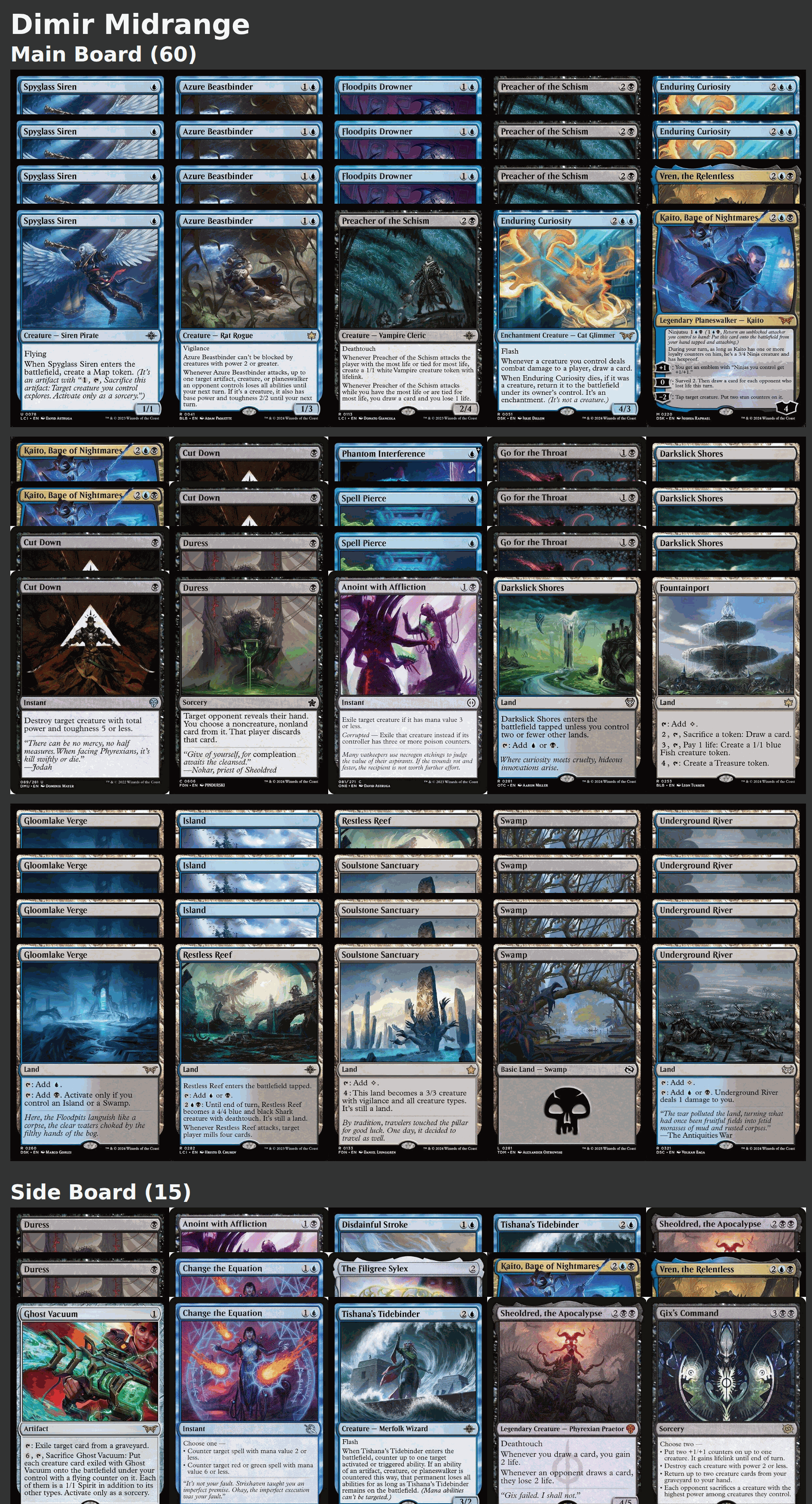 Dimir Midrange