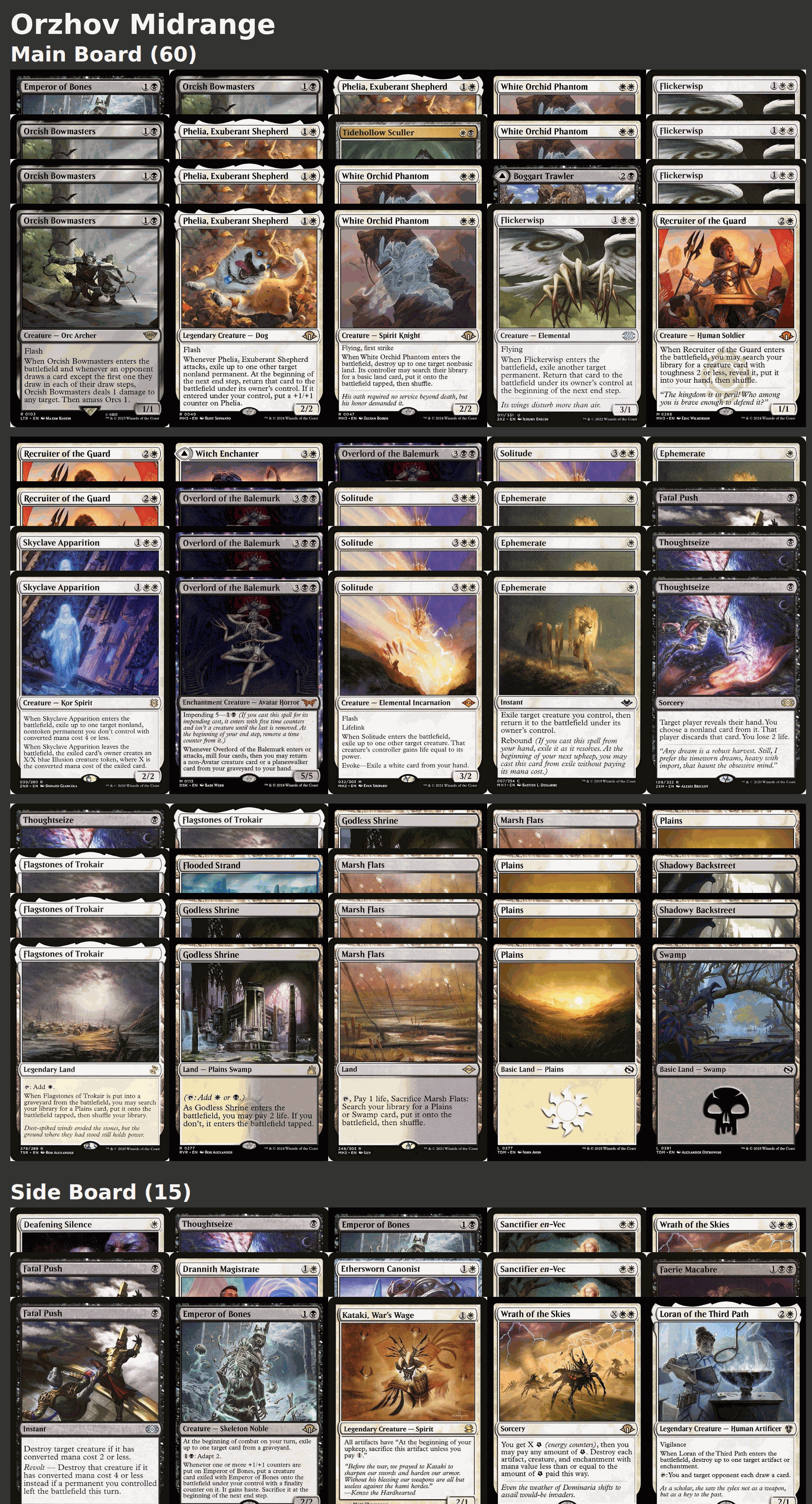 Orzhov Midrange