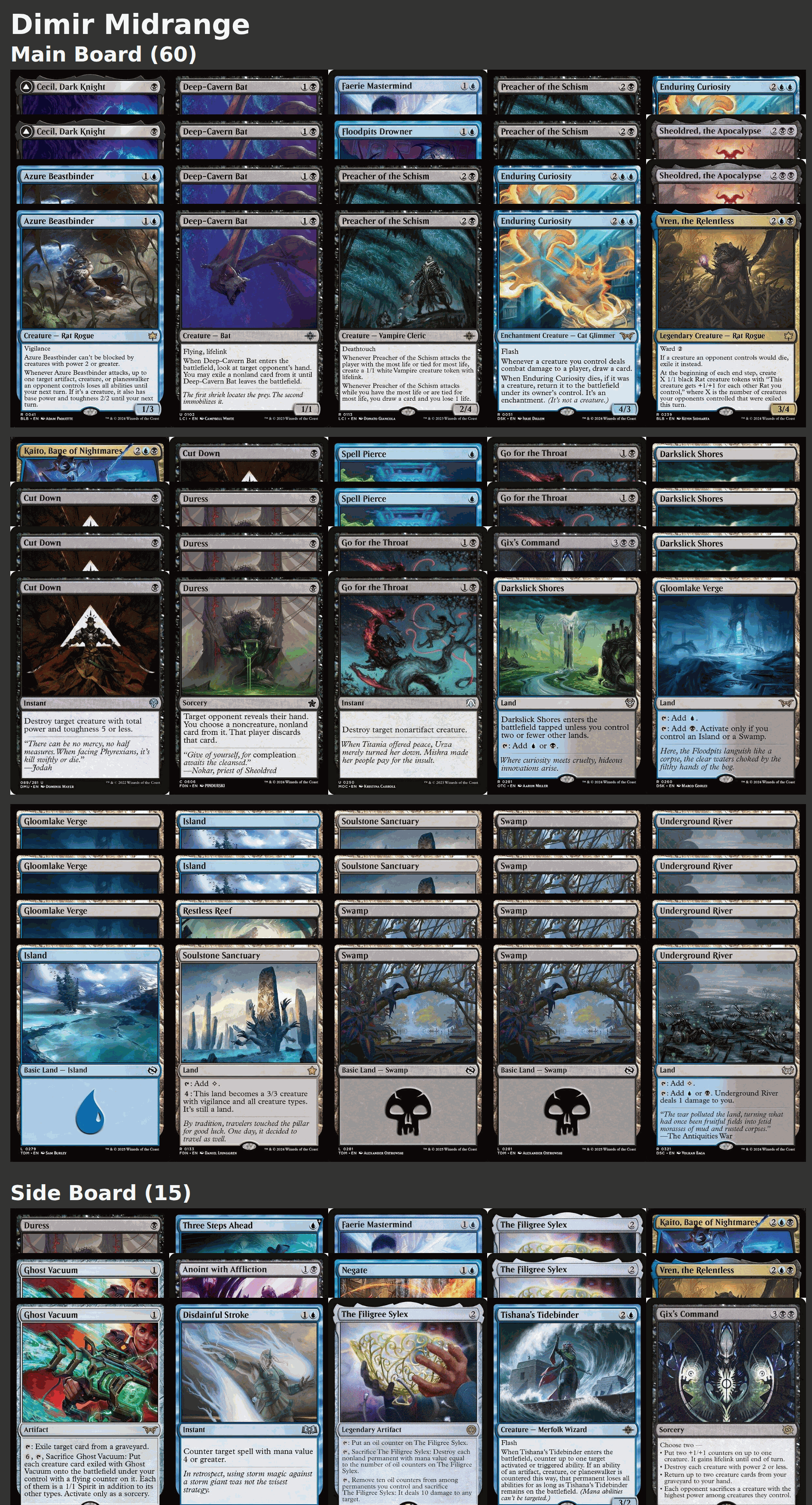 Dimir Midrange