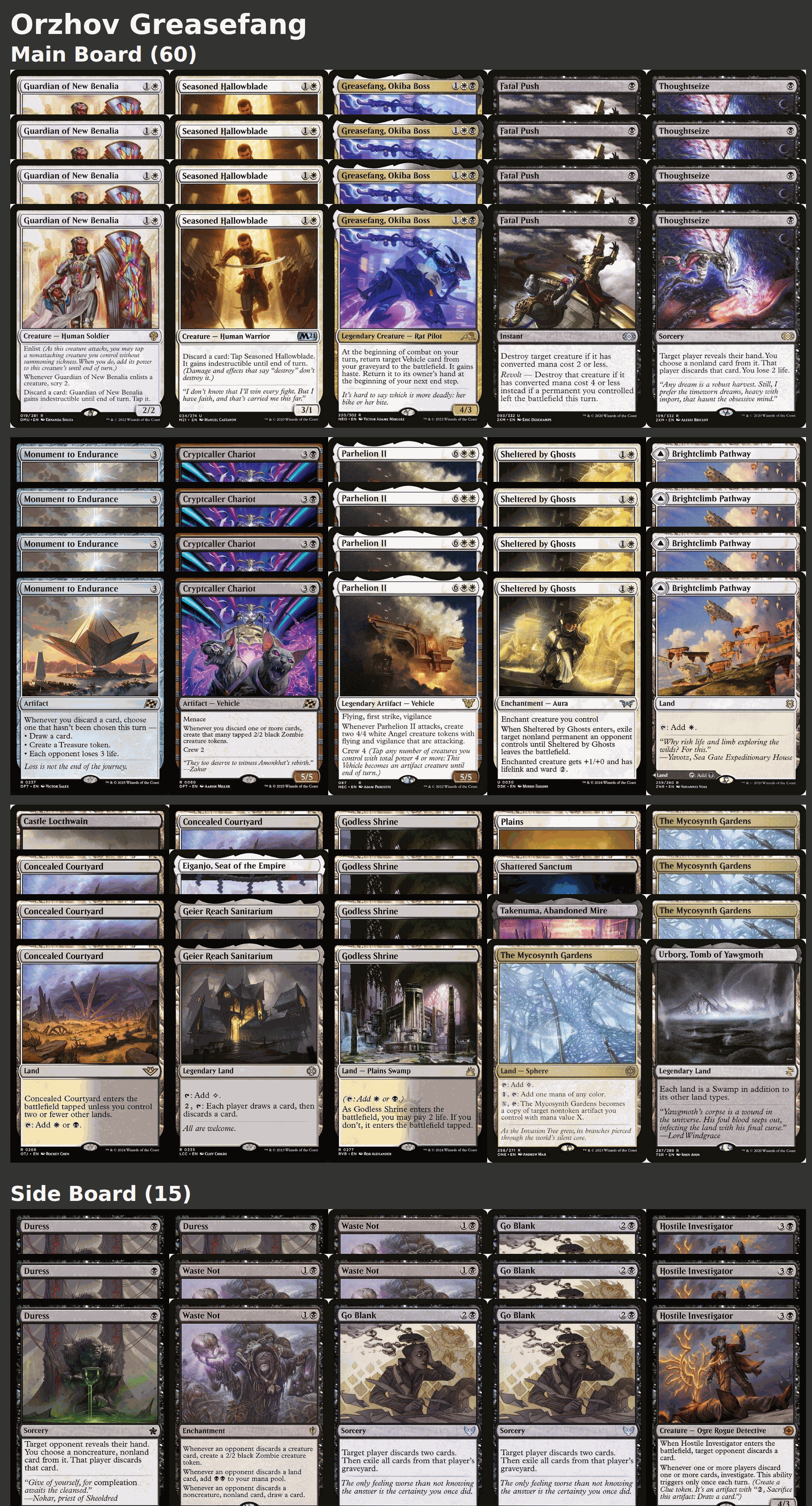 Orzhov Greasefang