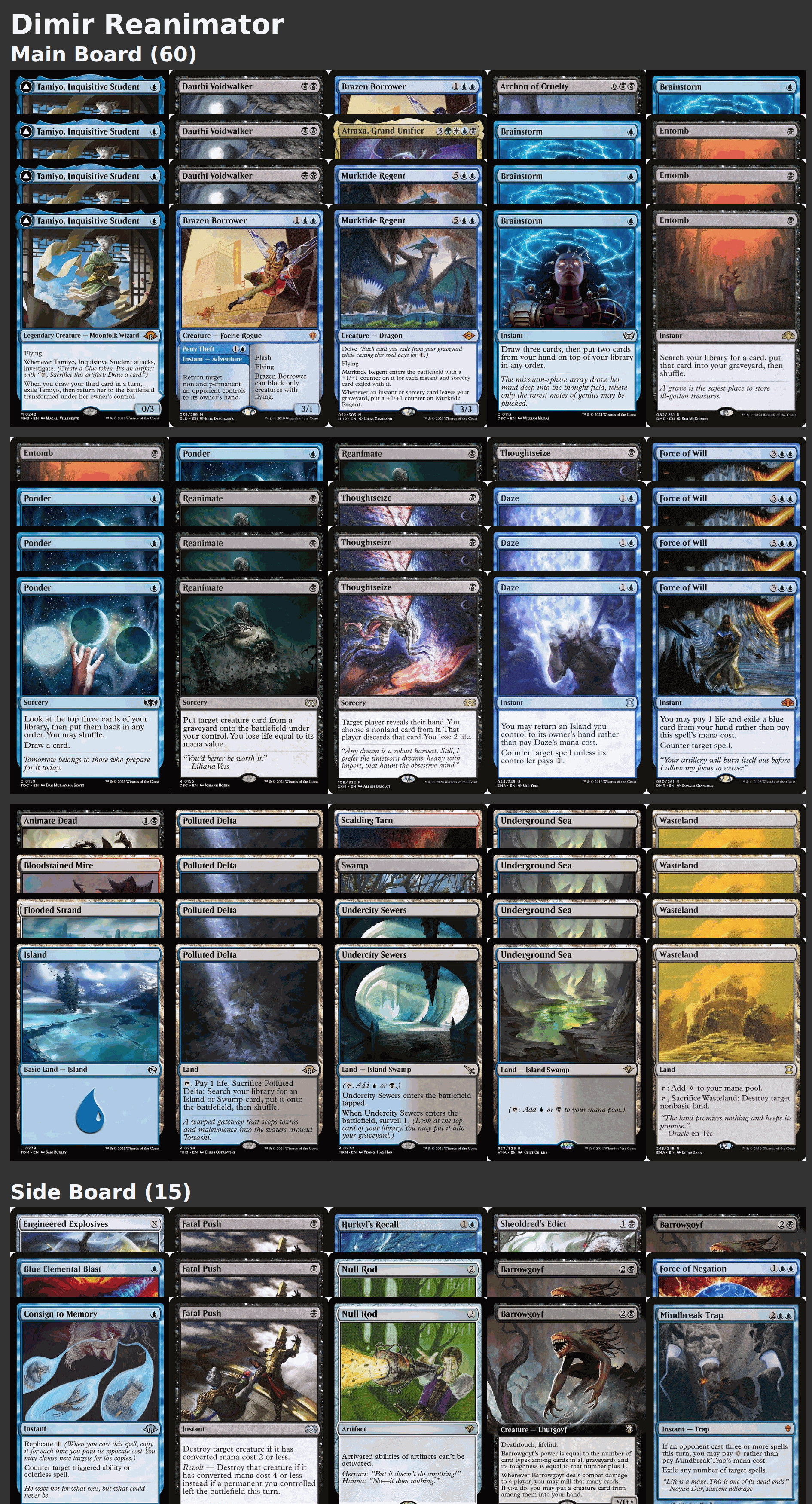 Dimir Reanimator