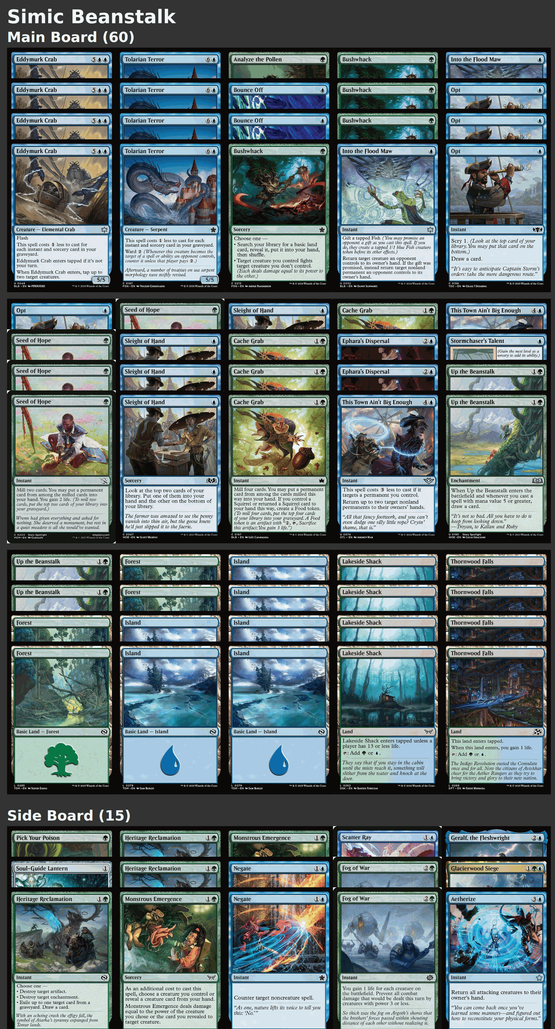 Simic Beanstalk