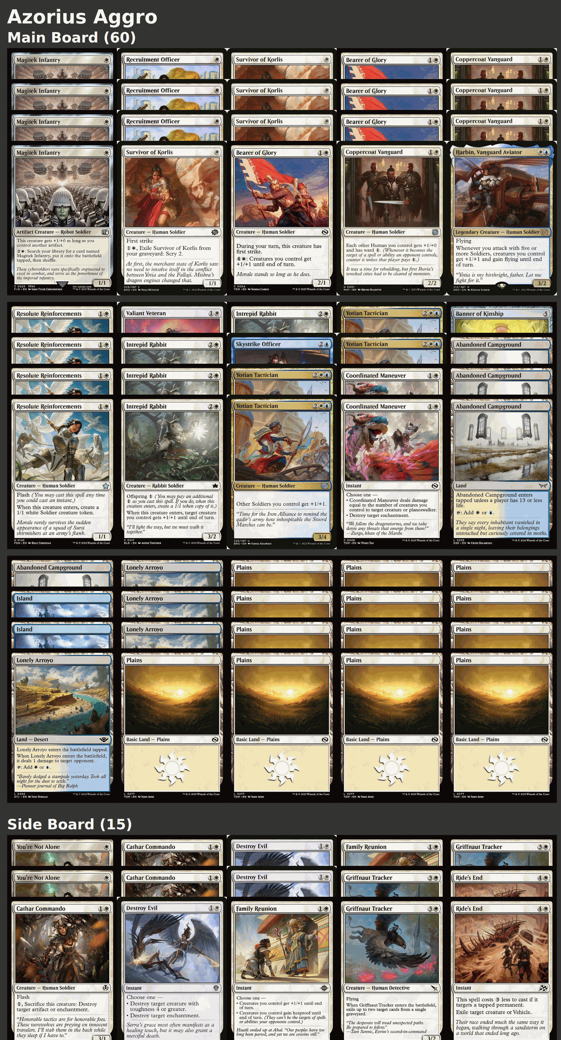 Azorius Aggro