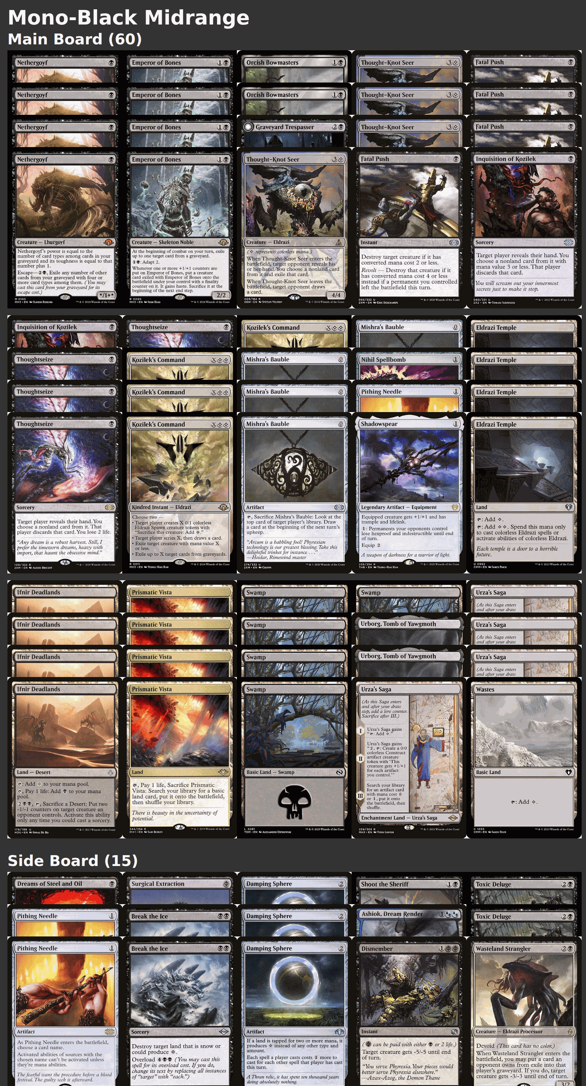 Mono-Black Midrange