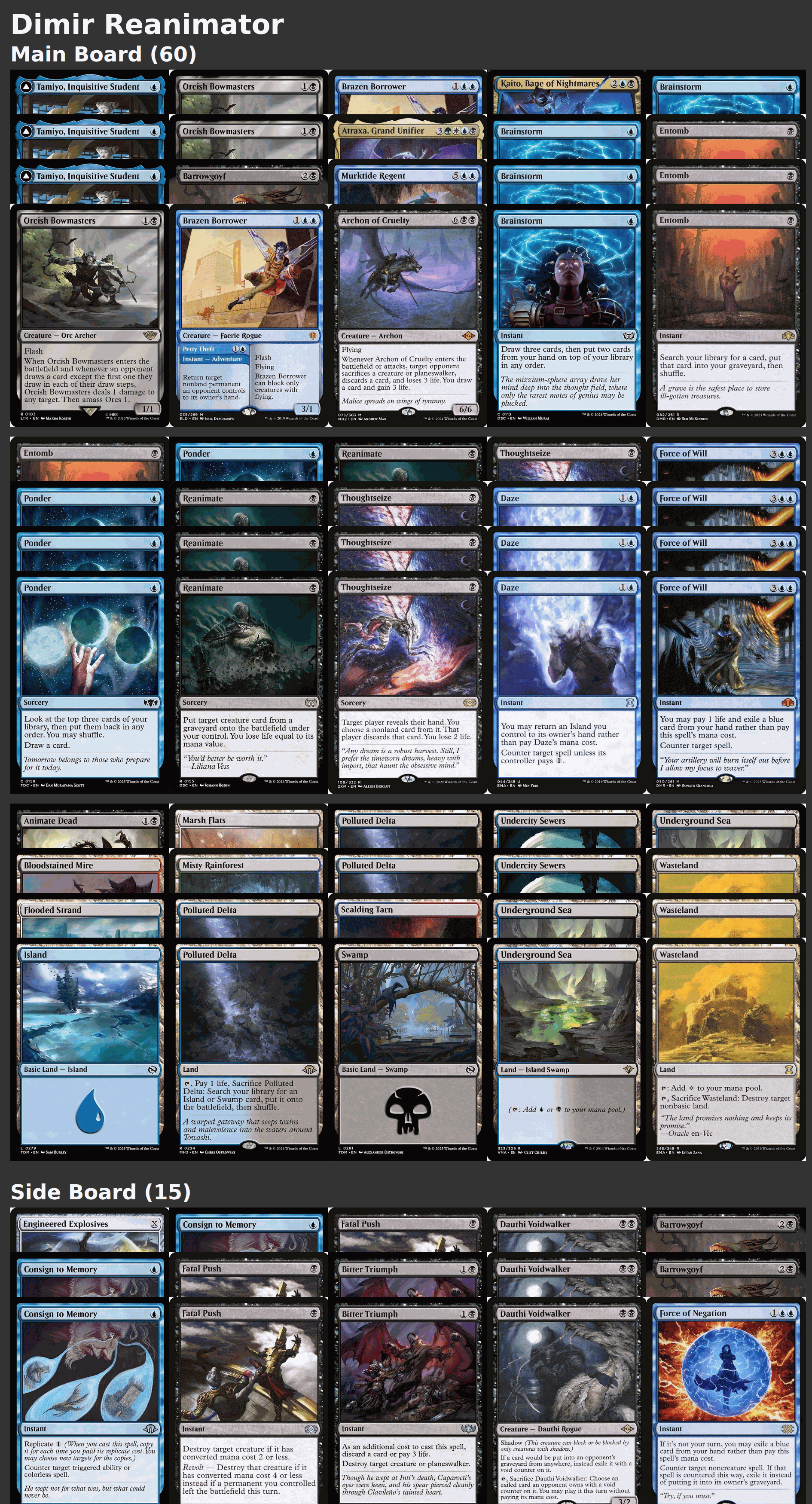 Dimir Reanimator