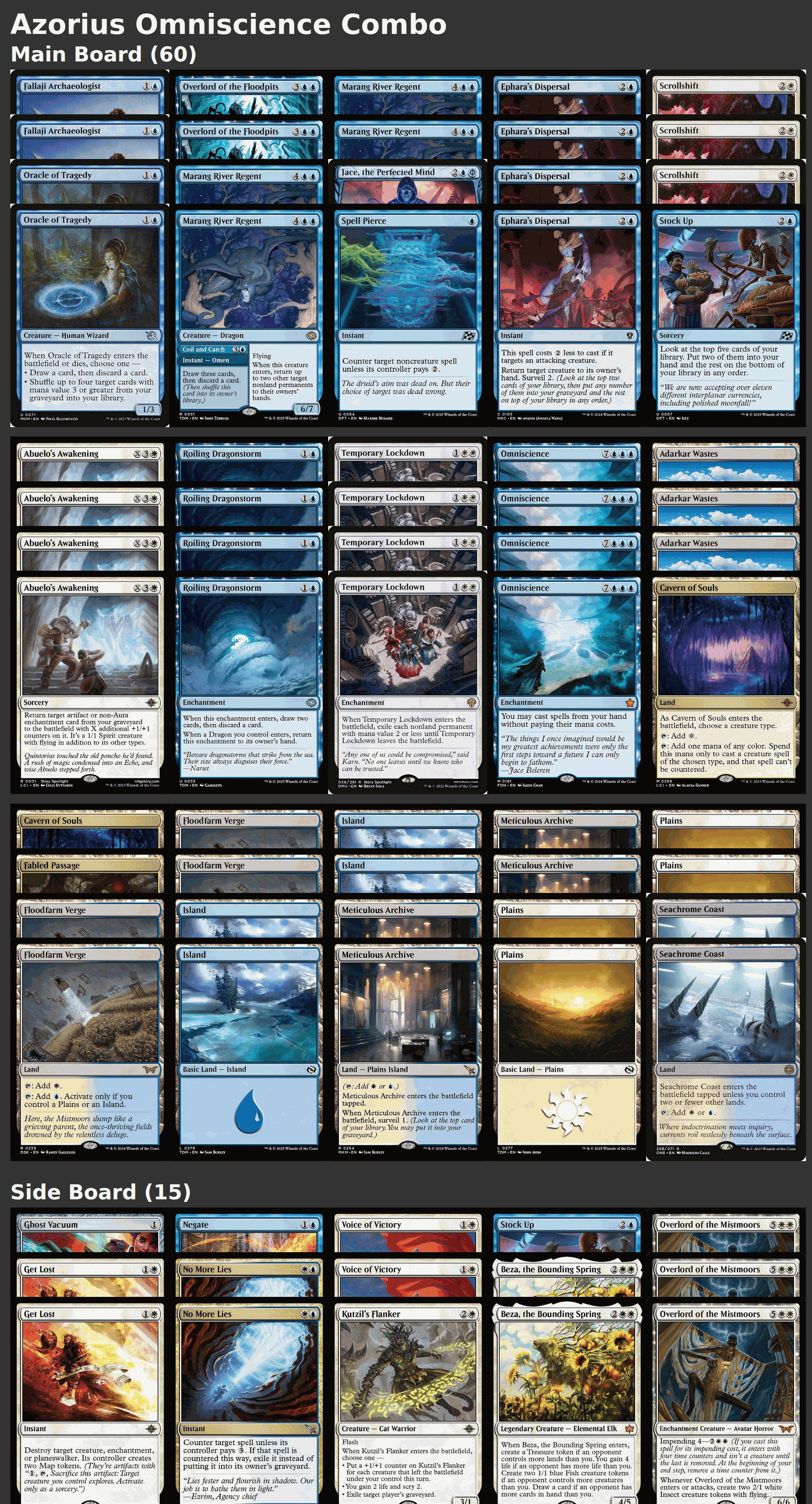 Azorius Omniscience Combo