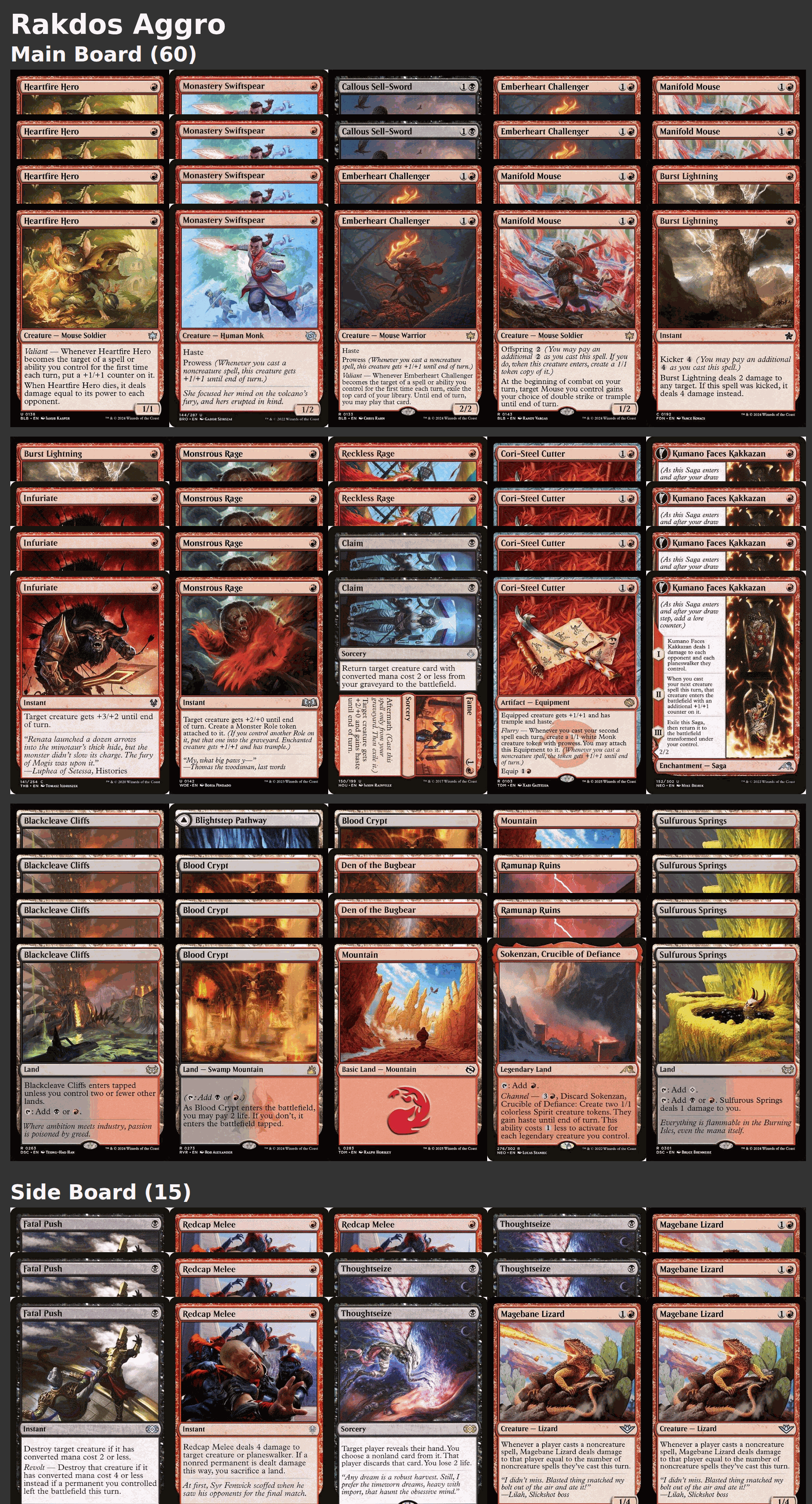 Rakdos Aggro