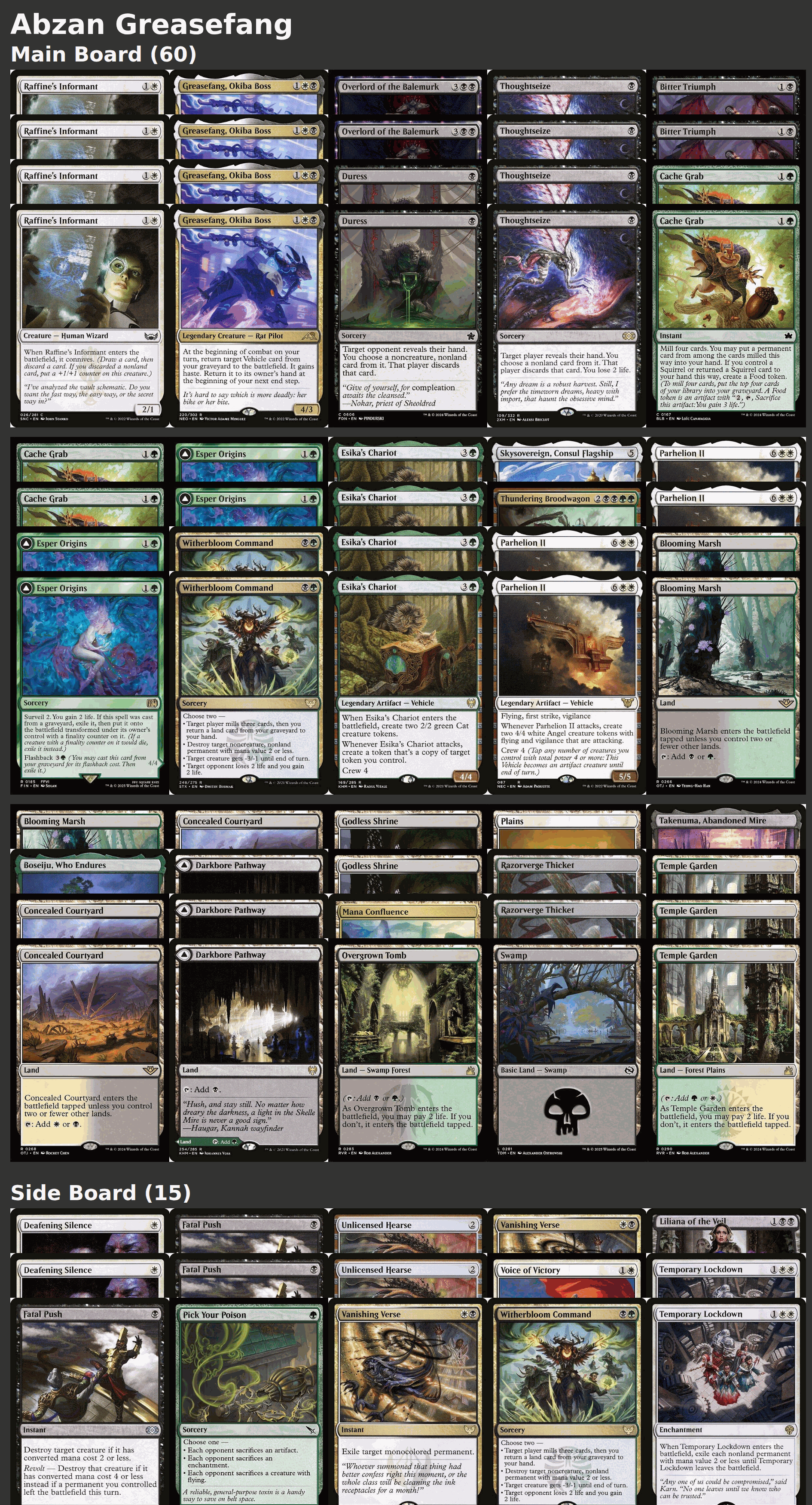 Abzan Greasefang