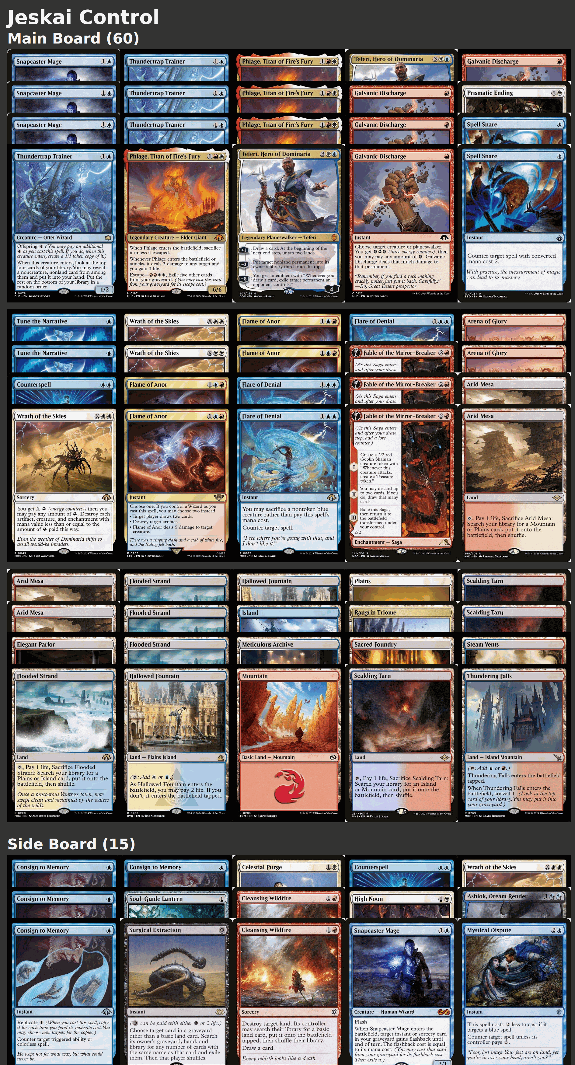 Jeskai Control