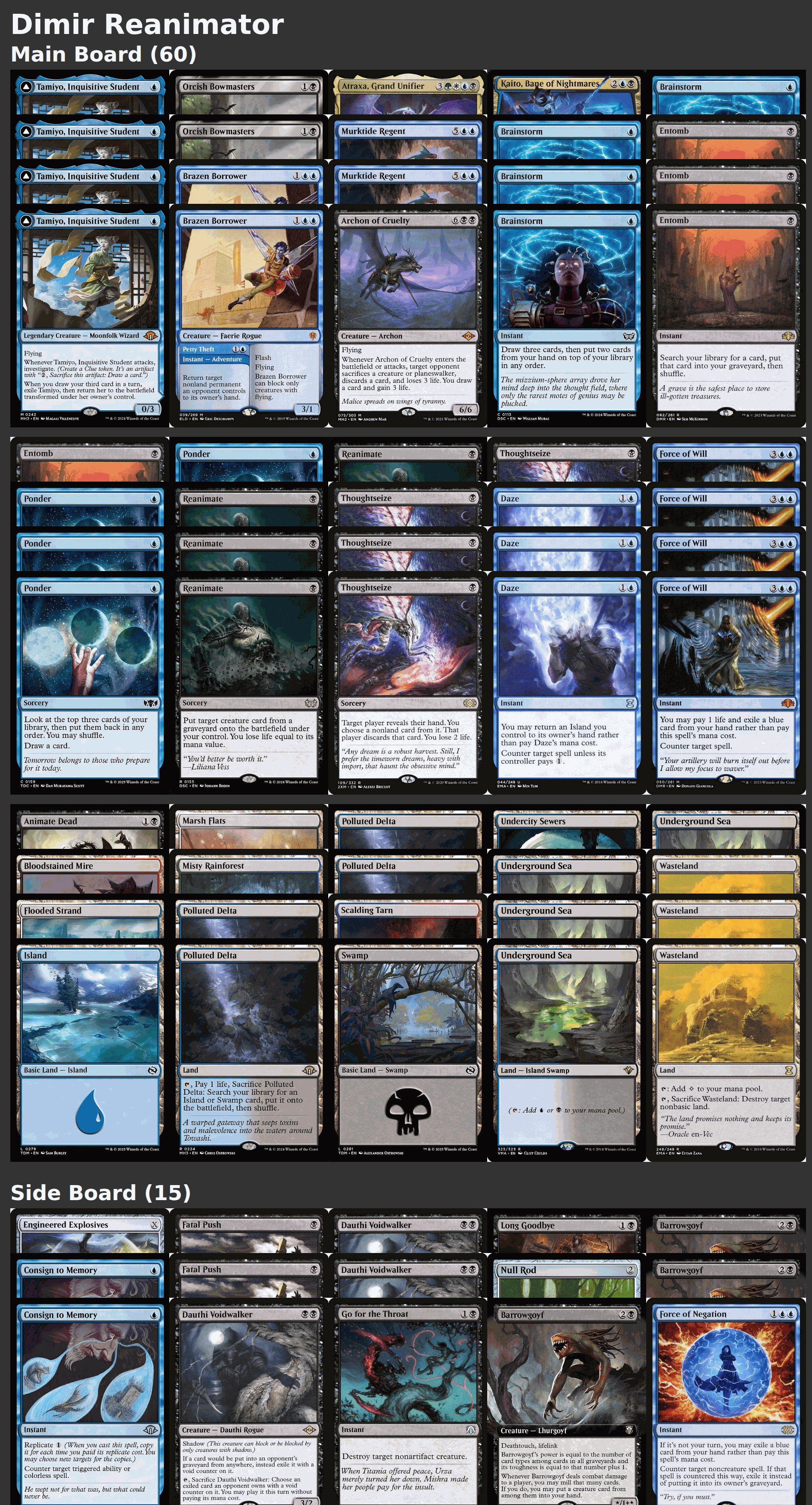 Dimir Reanimator