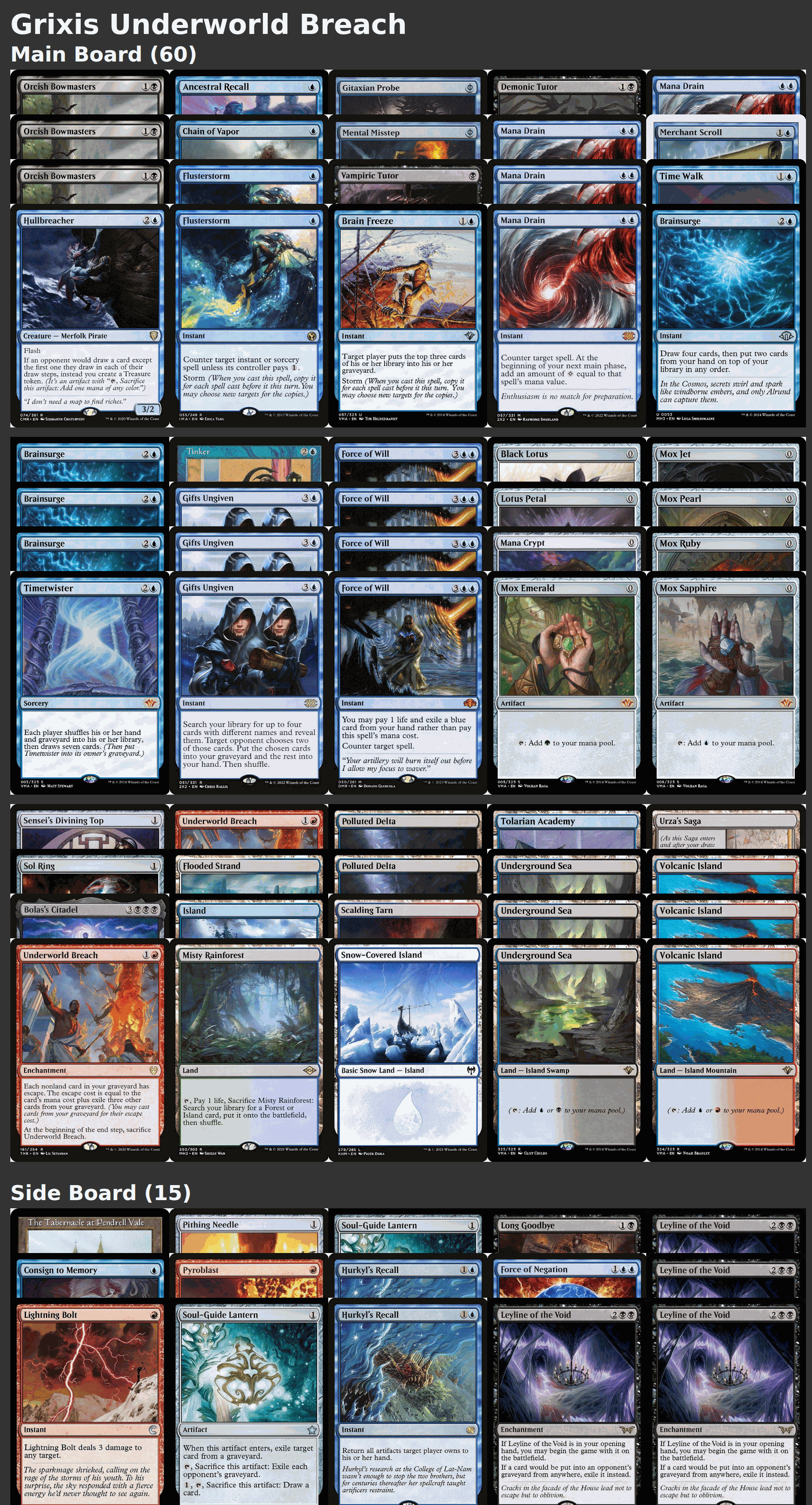 Grixis Underworld Breach