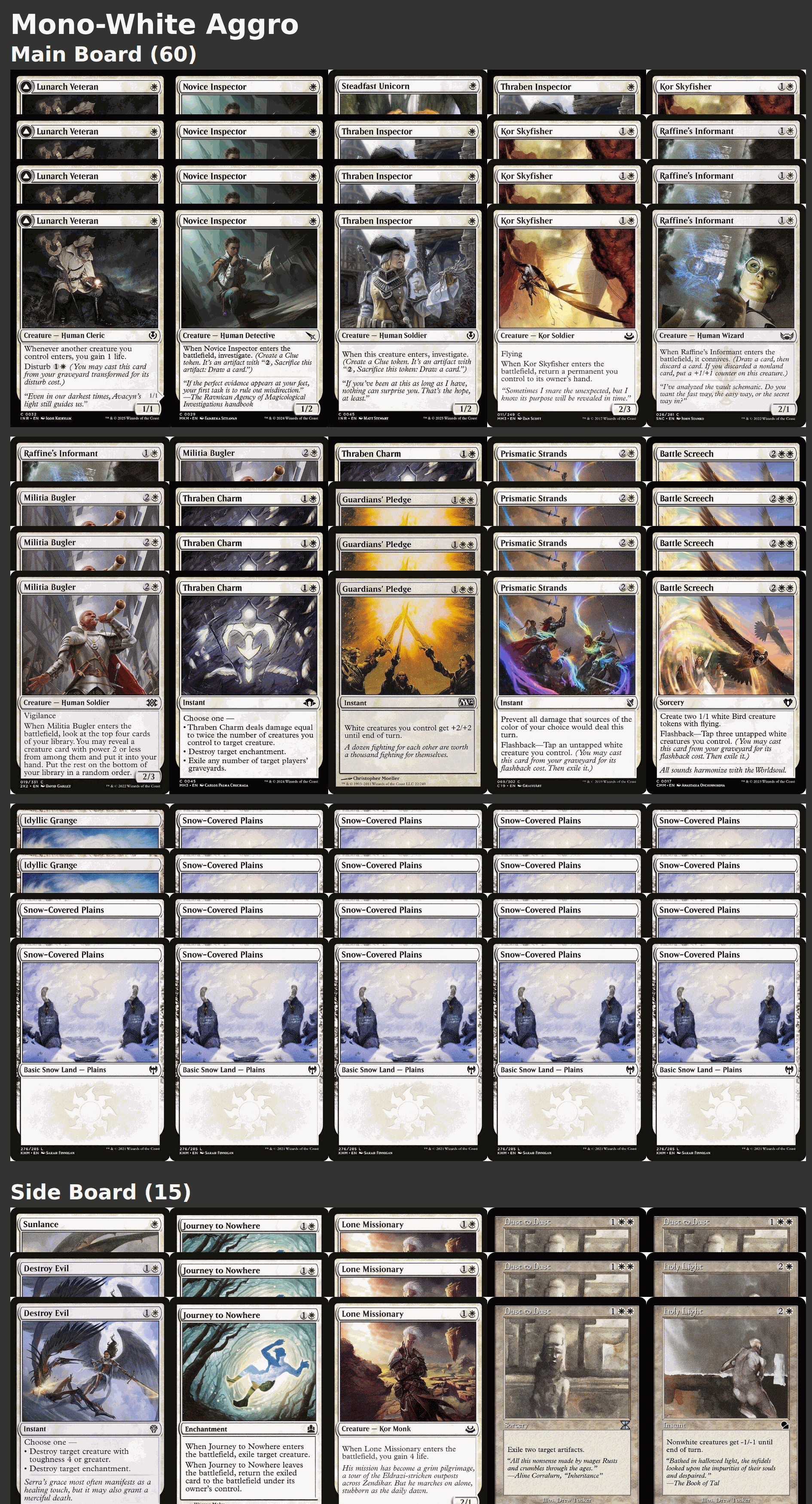 Mono-White Aggro