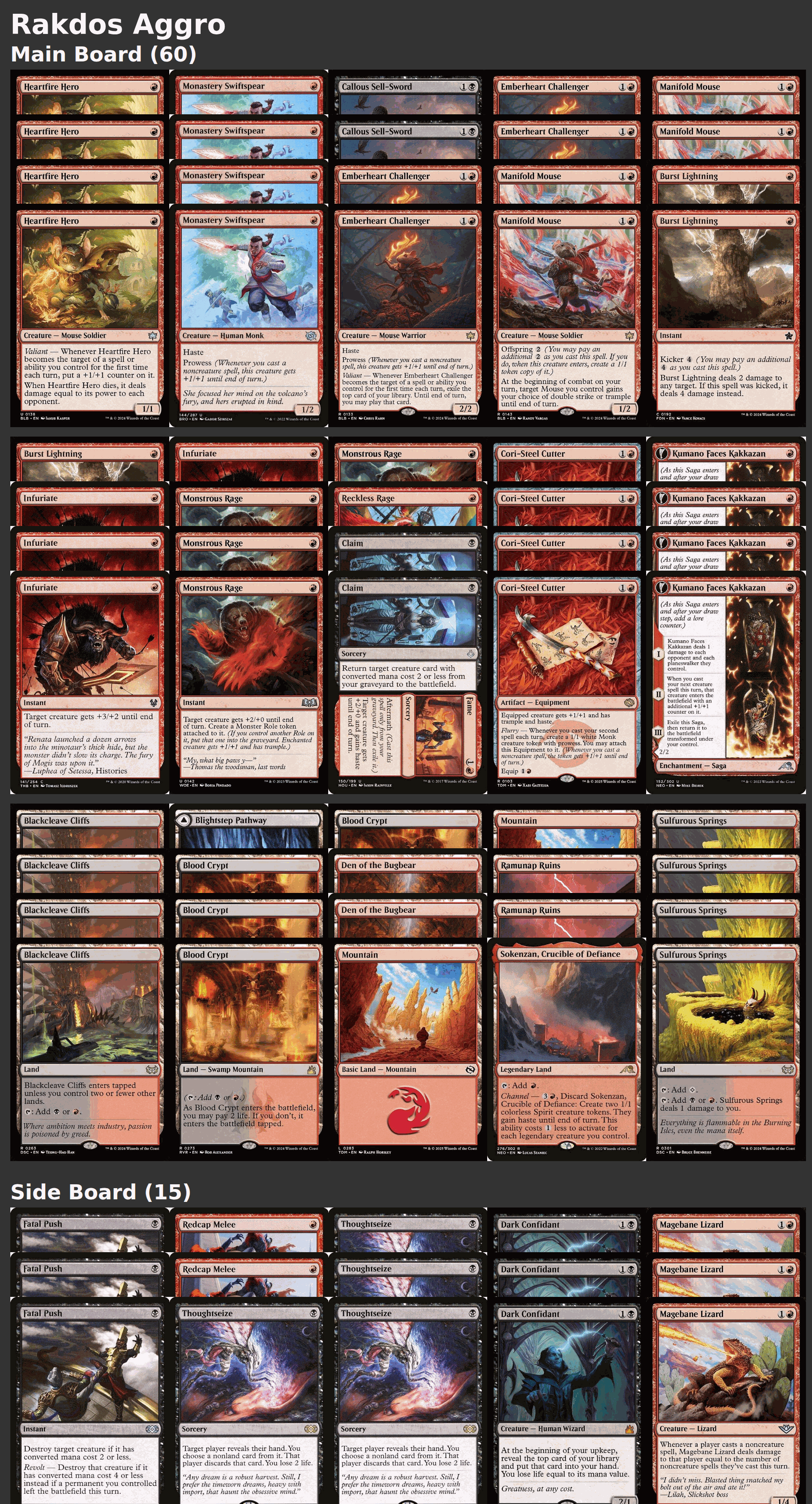 Rakdos Aggro