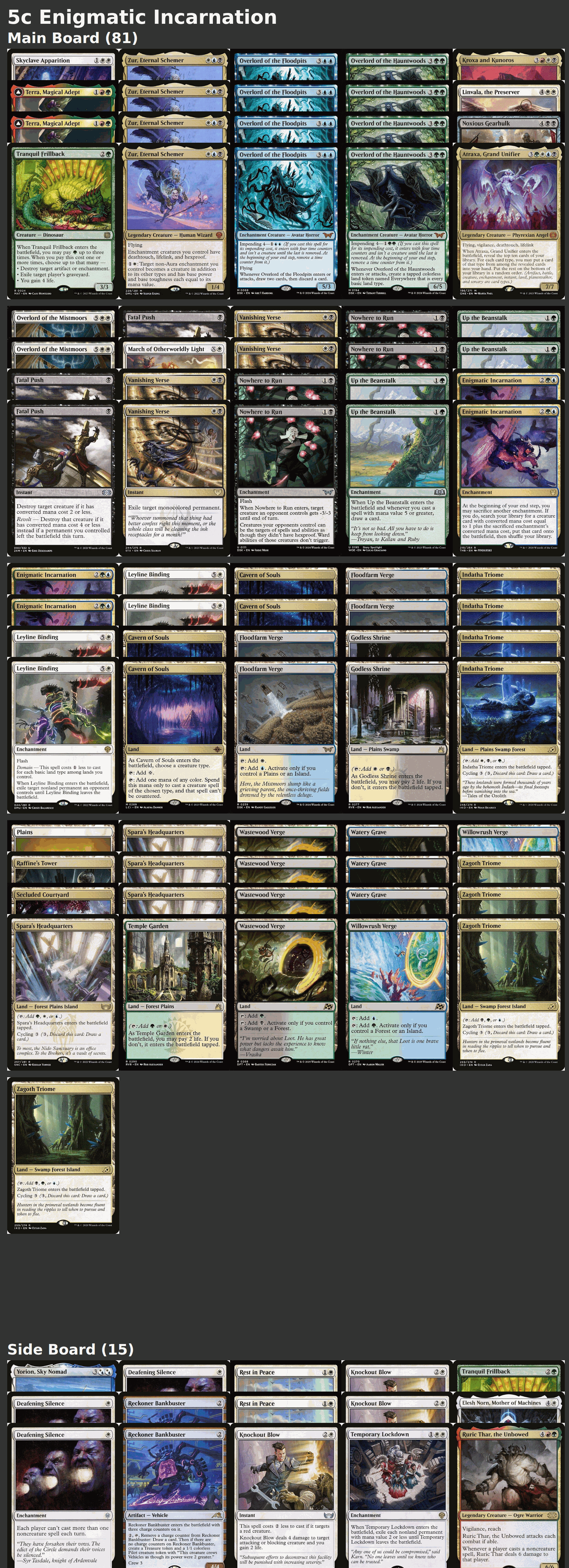 5c Enigmatic Incarnation